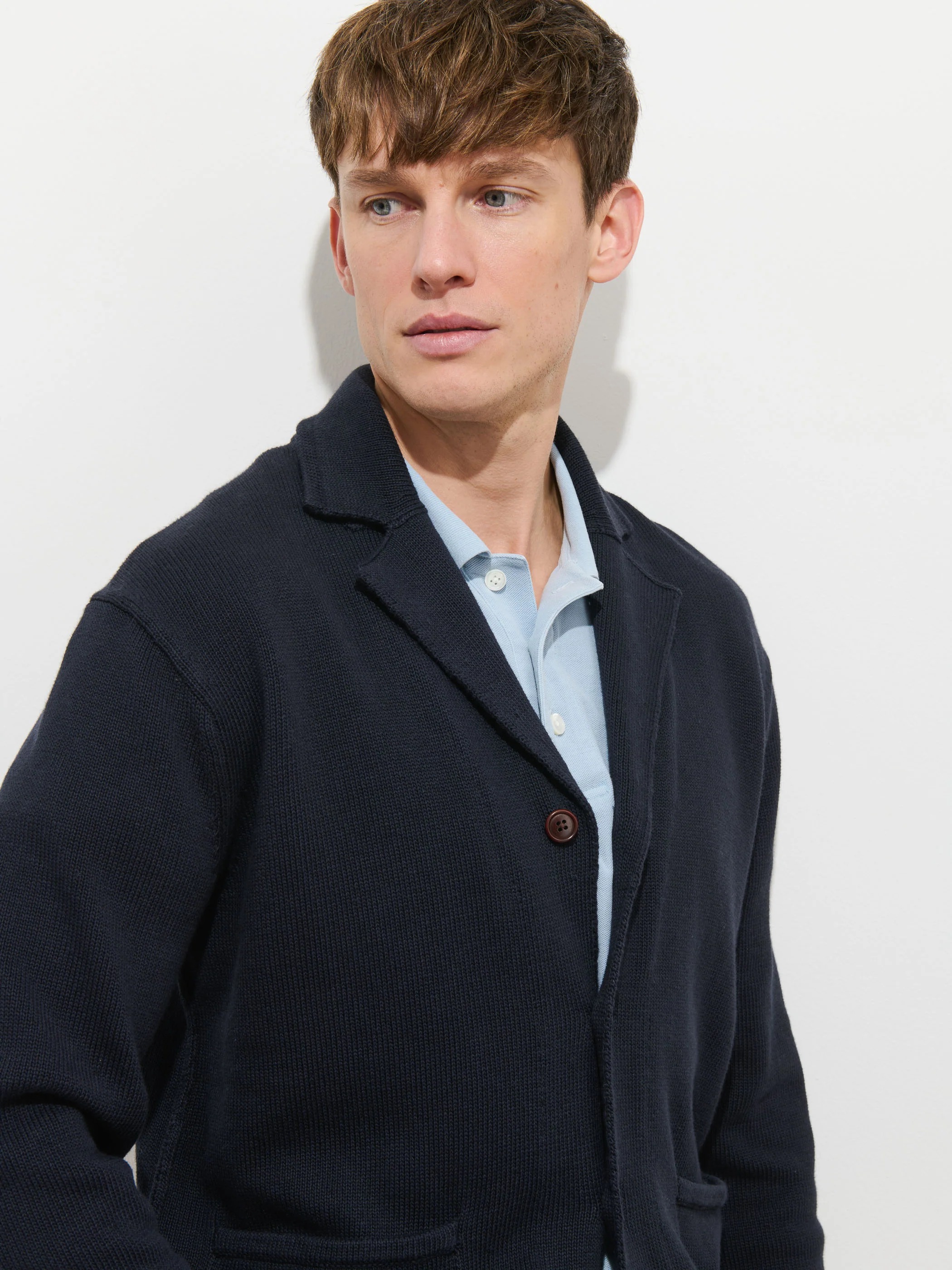 Alain Blazer In Cotton Linen - Image 3