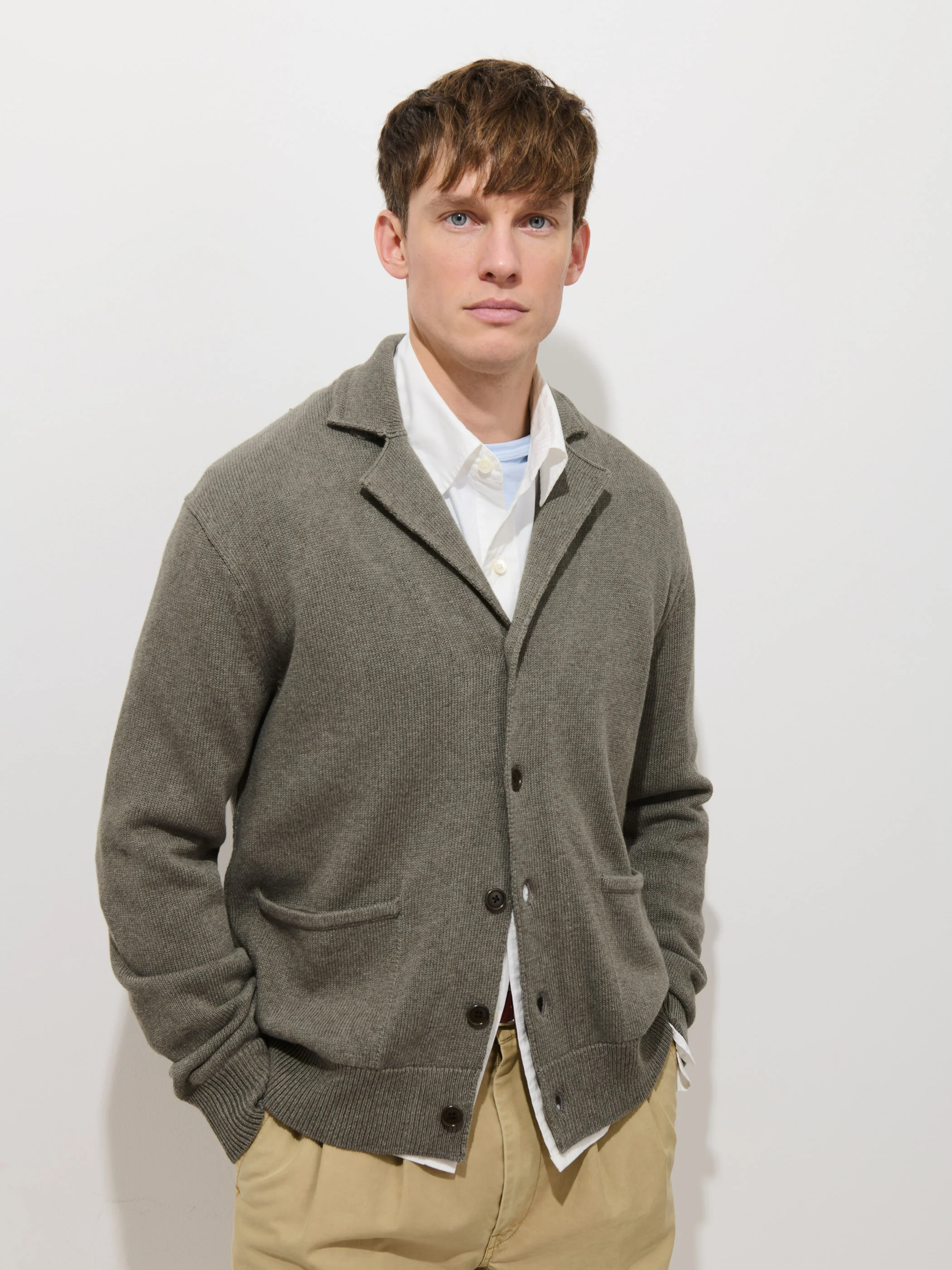 Alain Blazer In Cotton Linen - Image 3