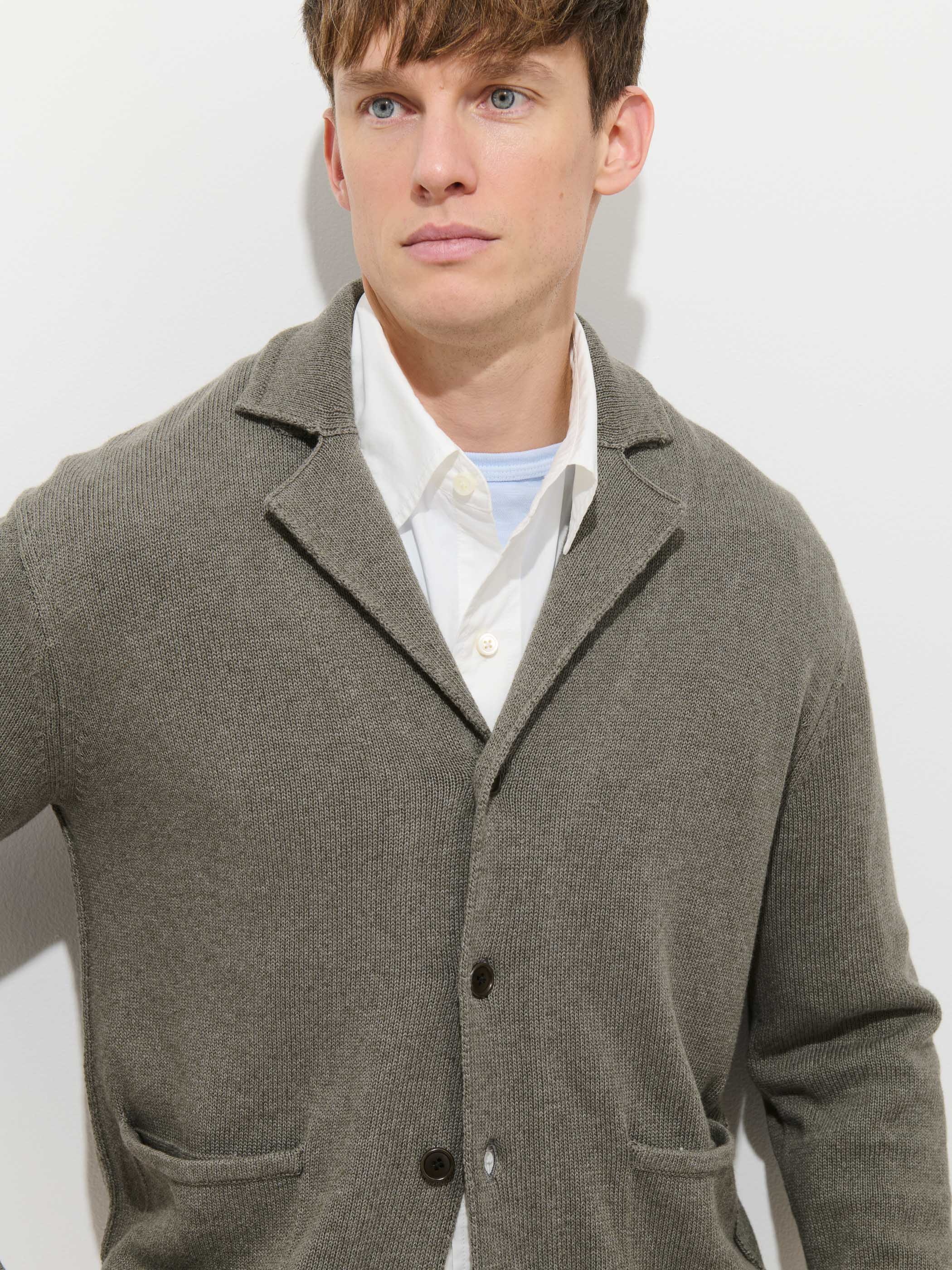 Alain Blazer In Cotton Linen - Image 5