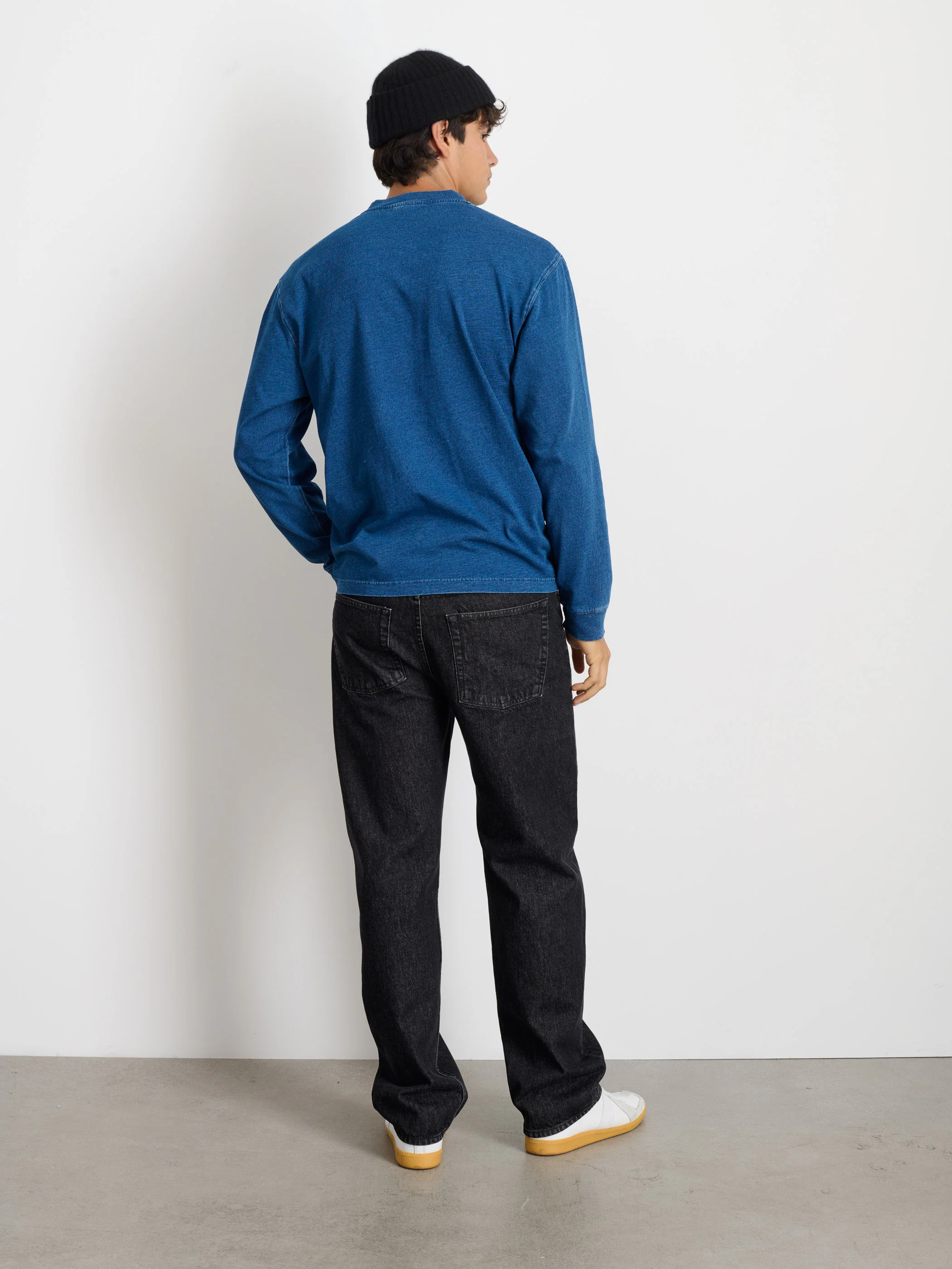 Alan Henley In Indigo Slub Cotton - Image 6