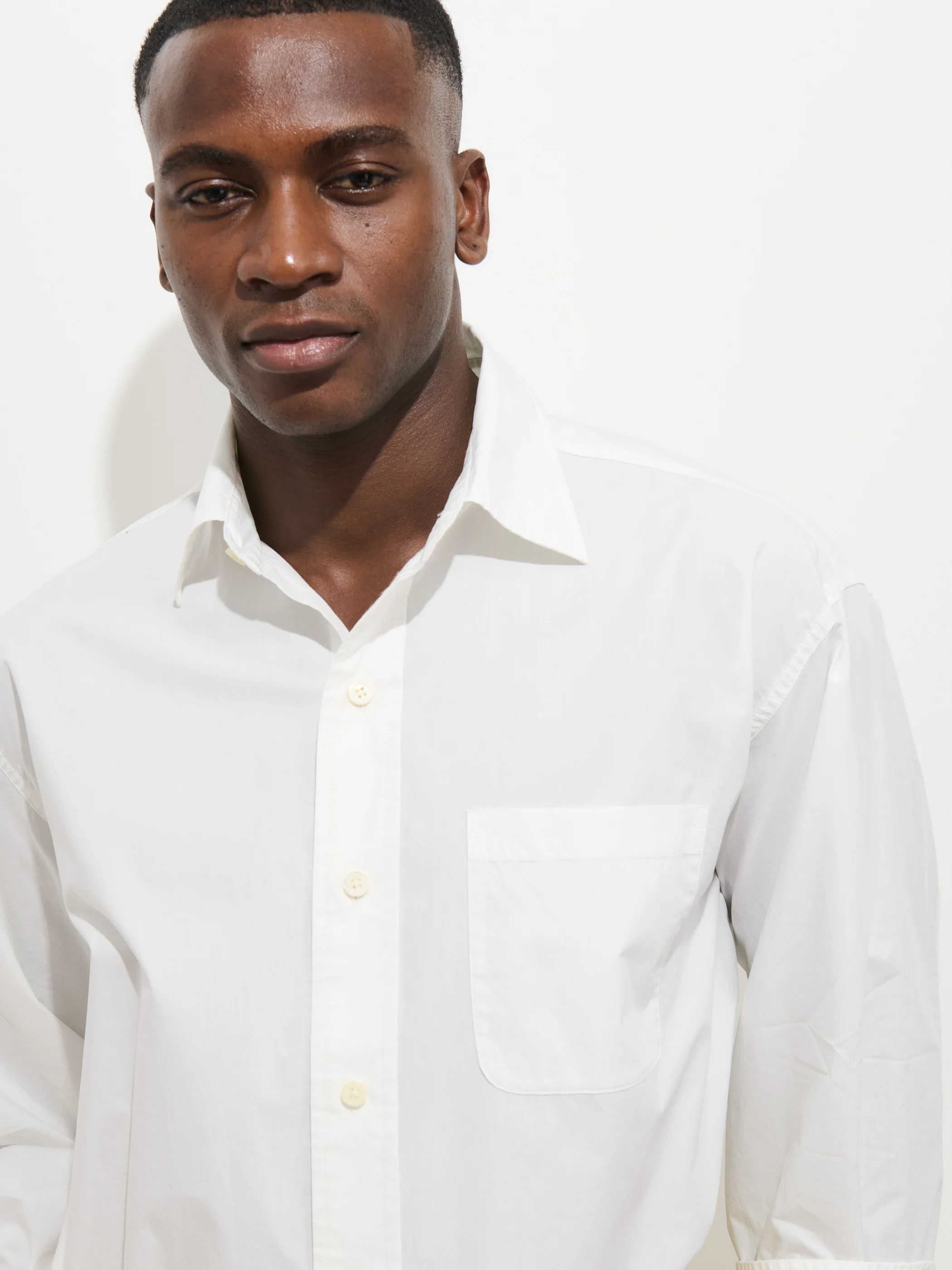 Franklin Shirt In Cotton Poplin - Image 3