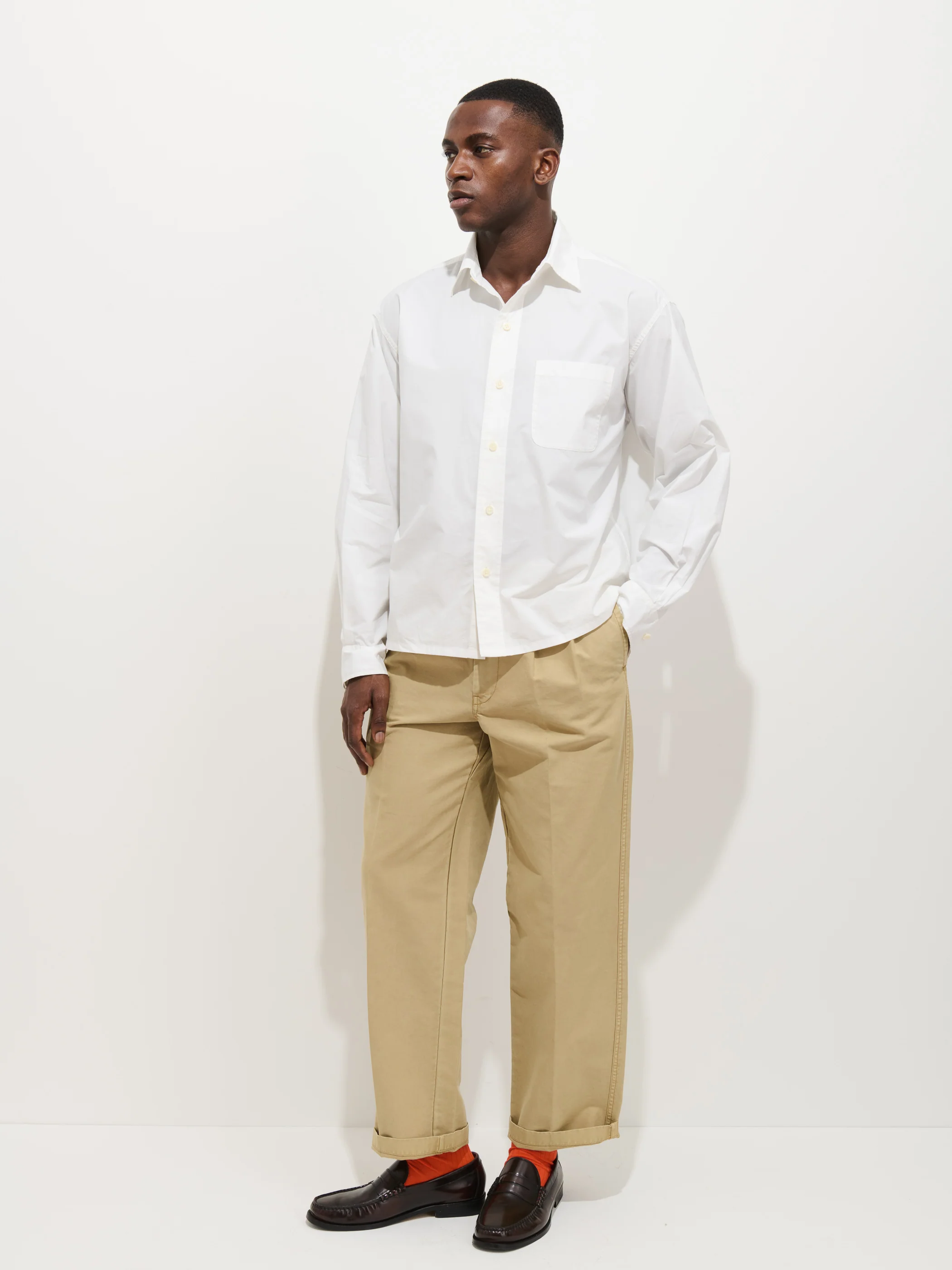 Franklin Shirt In Cotton Poplin - Image 4