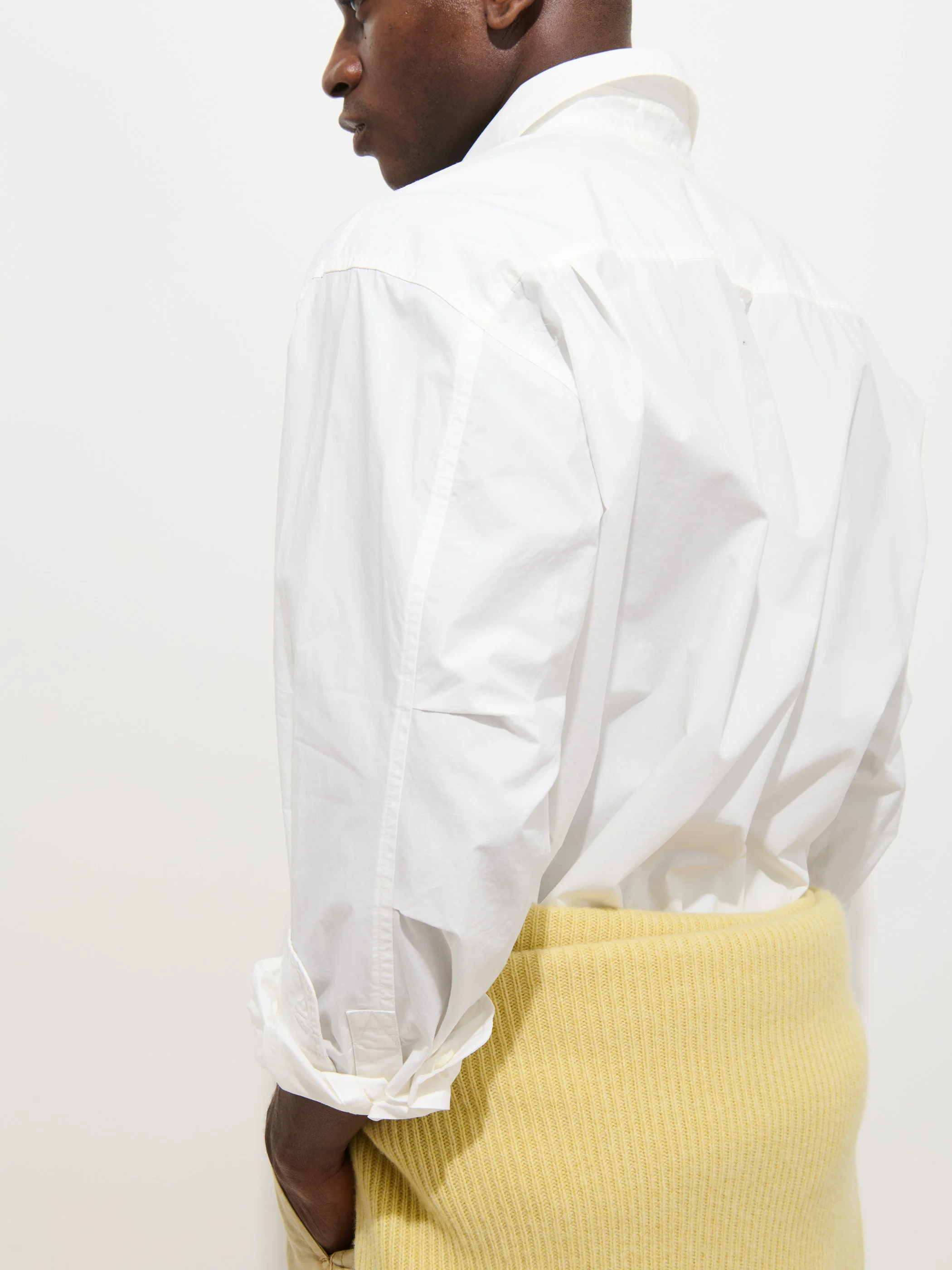 Franklin Shirt In Cotton Poplin - Image 5