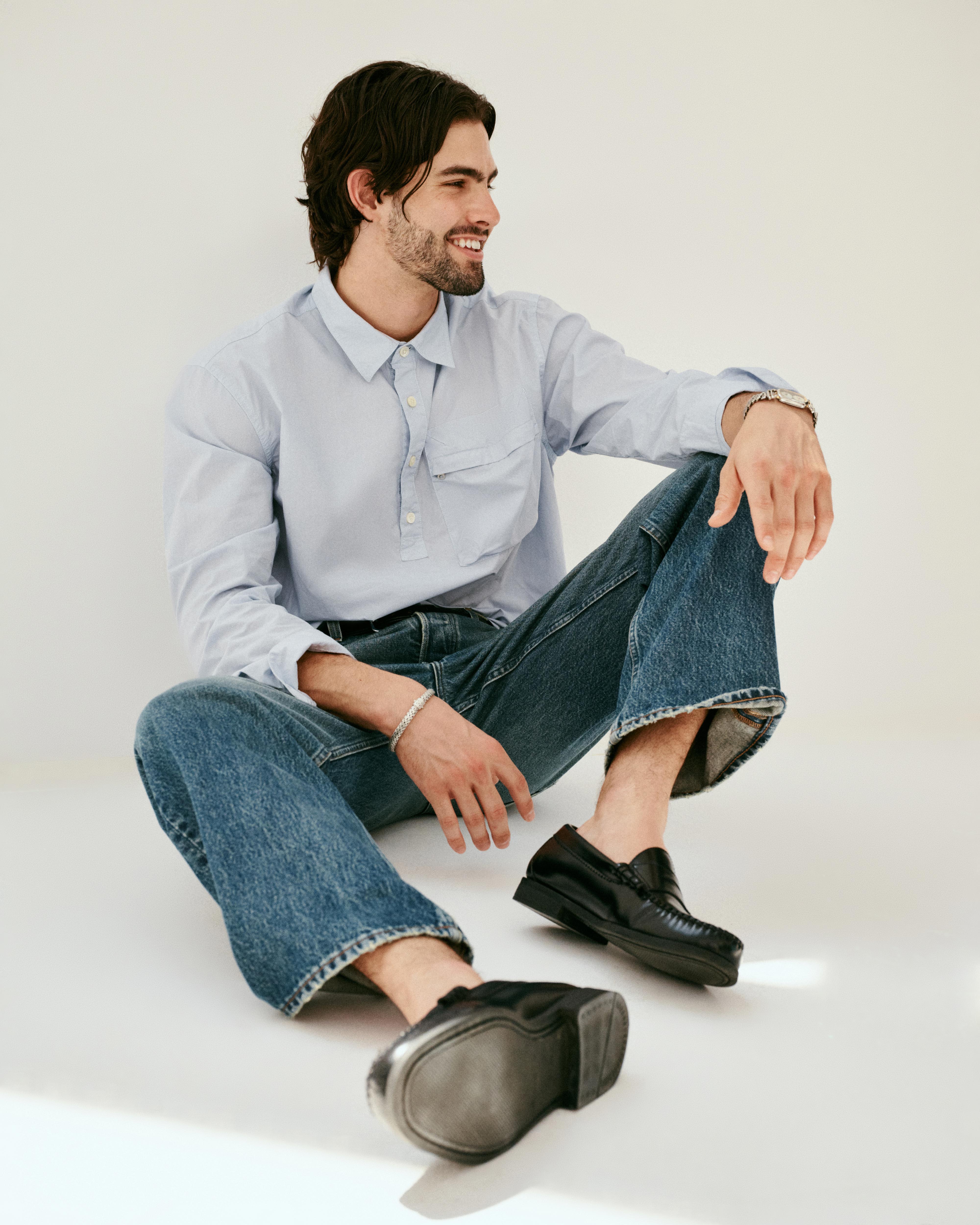 AM Relaxed Straight 5 Pocket Jean - Image 7