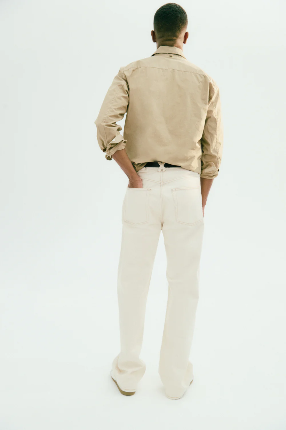AM Relaxed Straight 5 Pocket Jean - Image 5