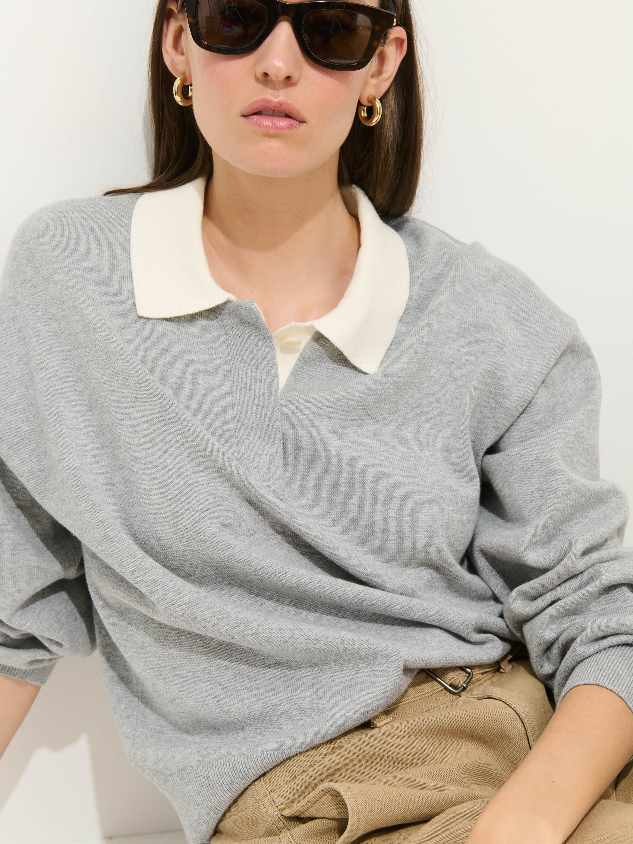 Bond St Polo In Cotton Cashmere - Image 4