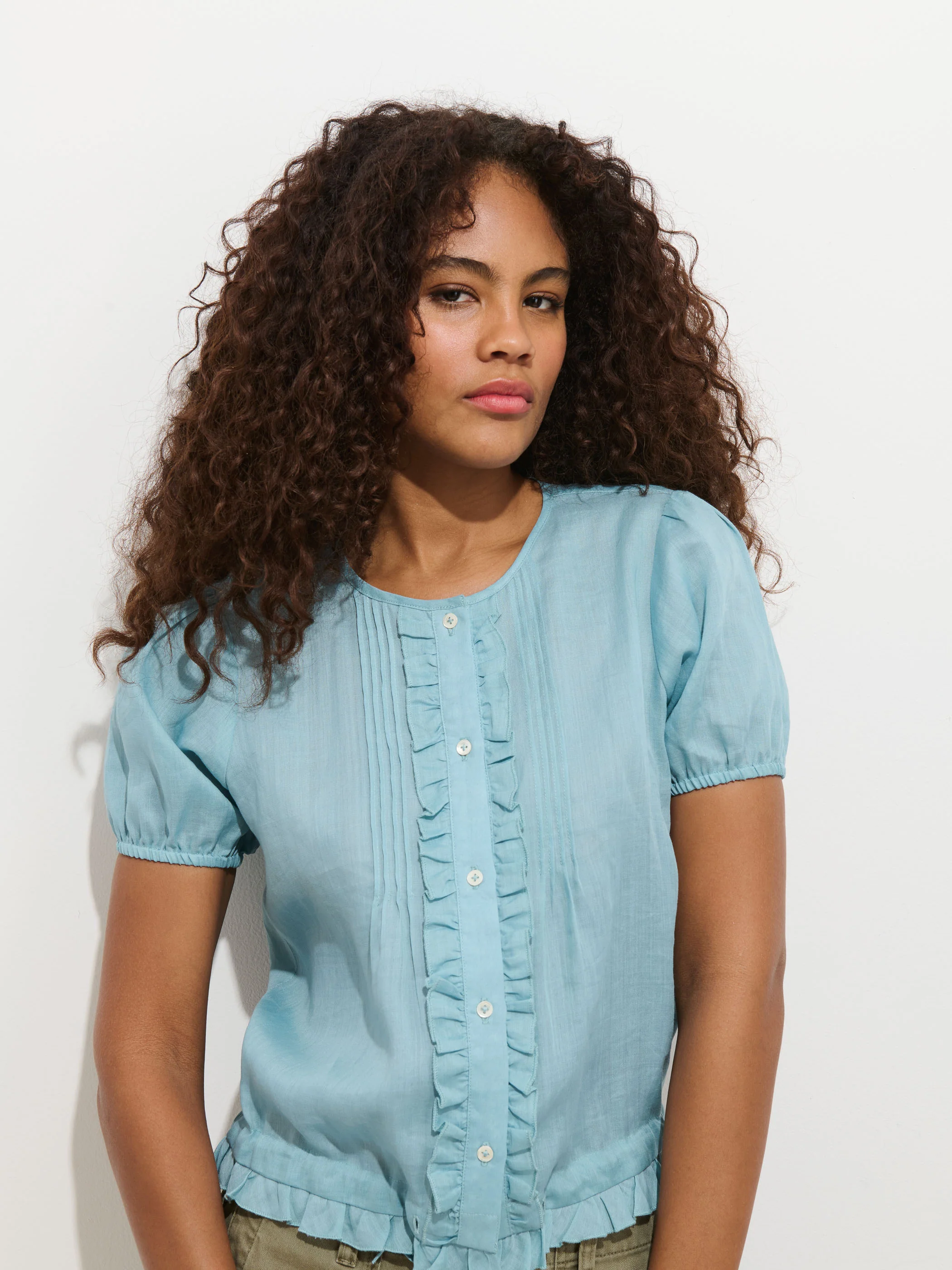 Brittany Top In Ramie - Image 5