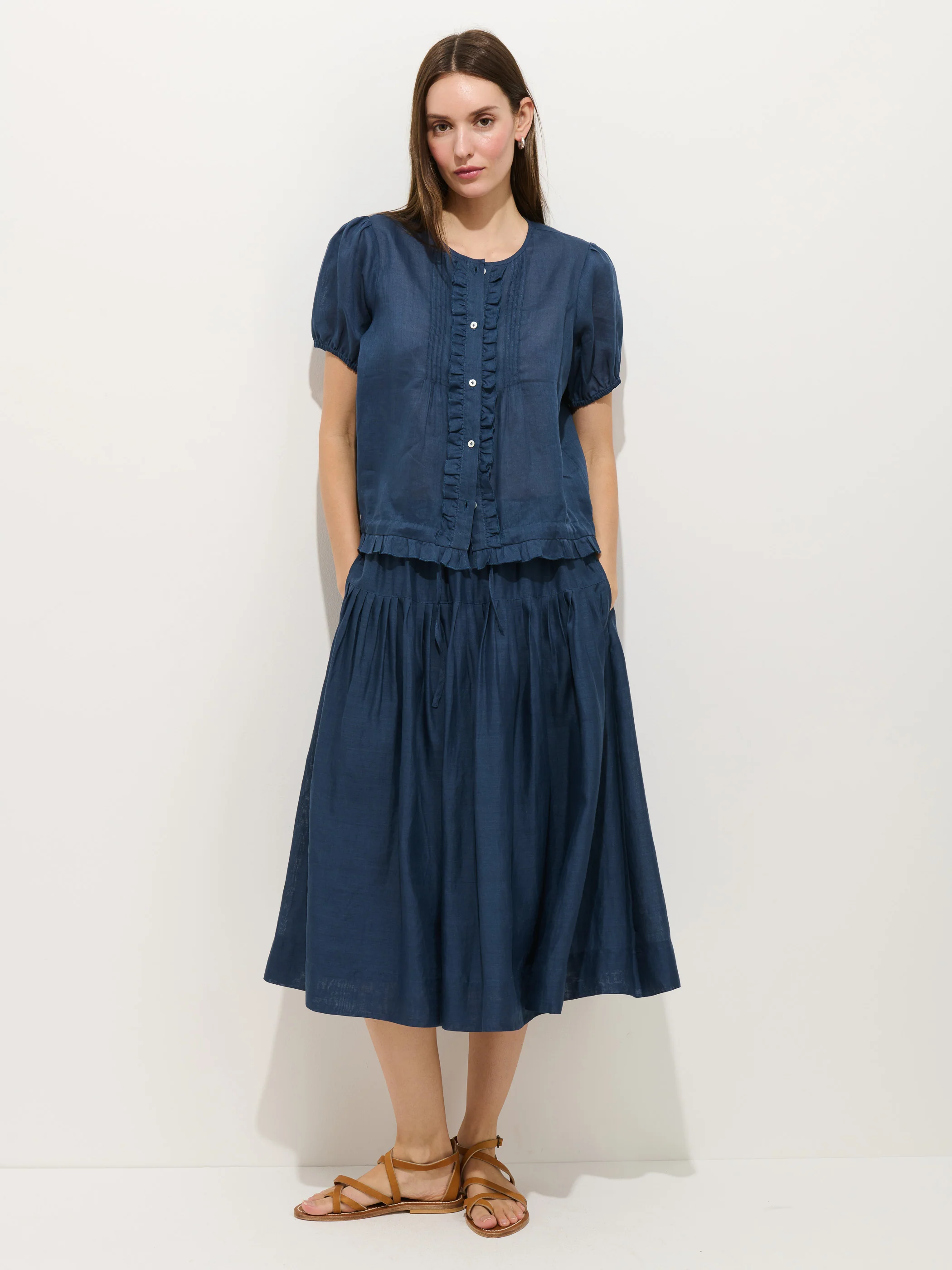 Brittany Top In Ramie - Image 4