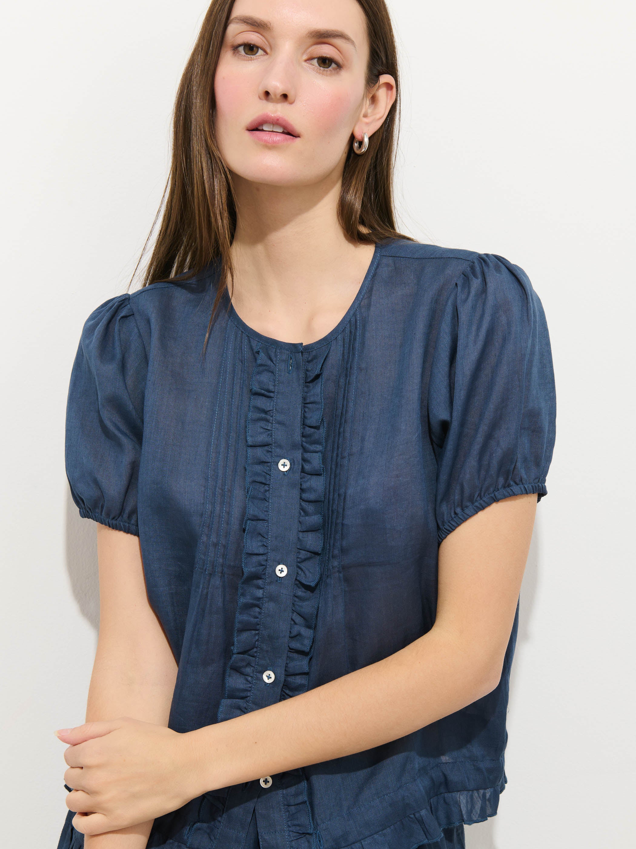 Brittany Top In Ramie - Image 6
