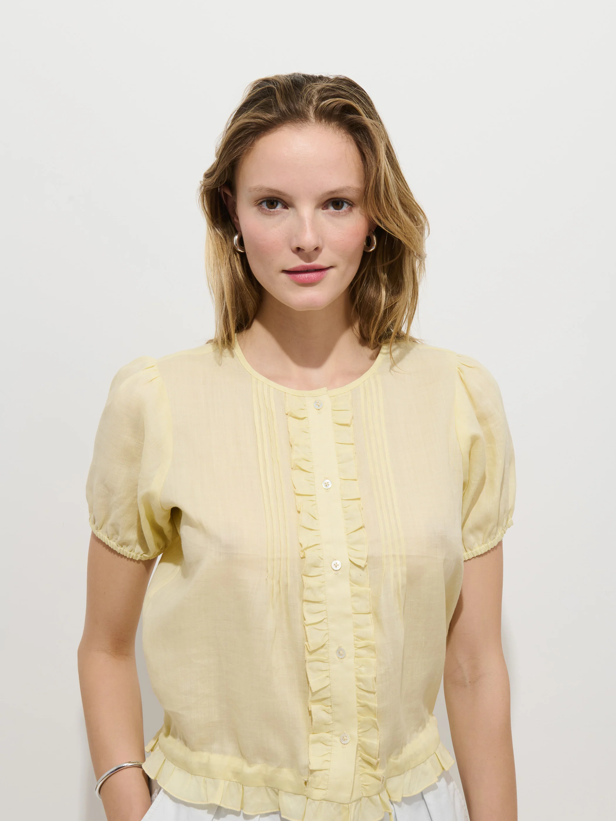 Brittany Top In Ramie - Image 3