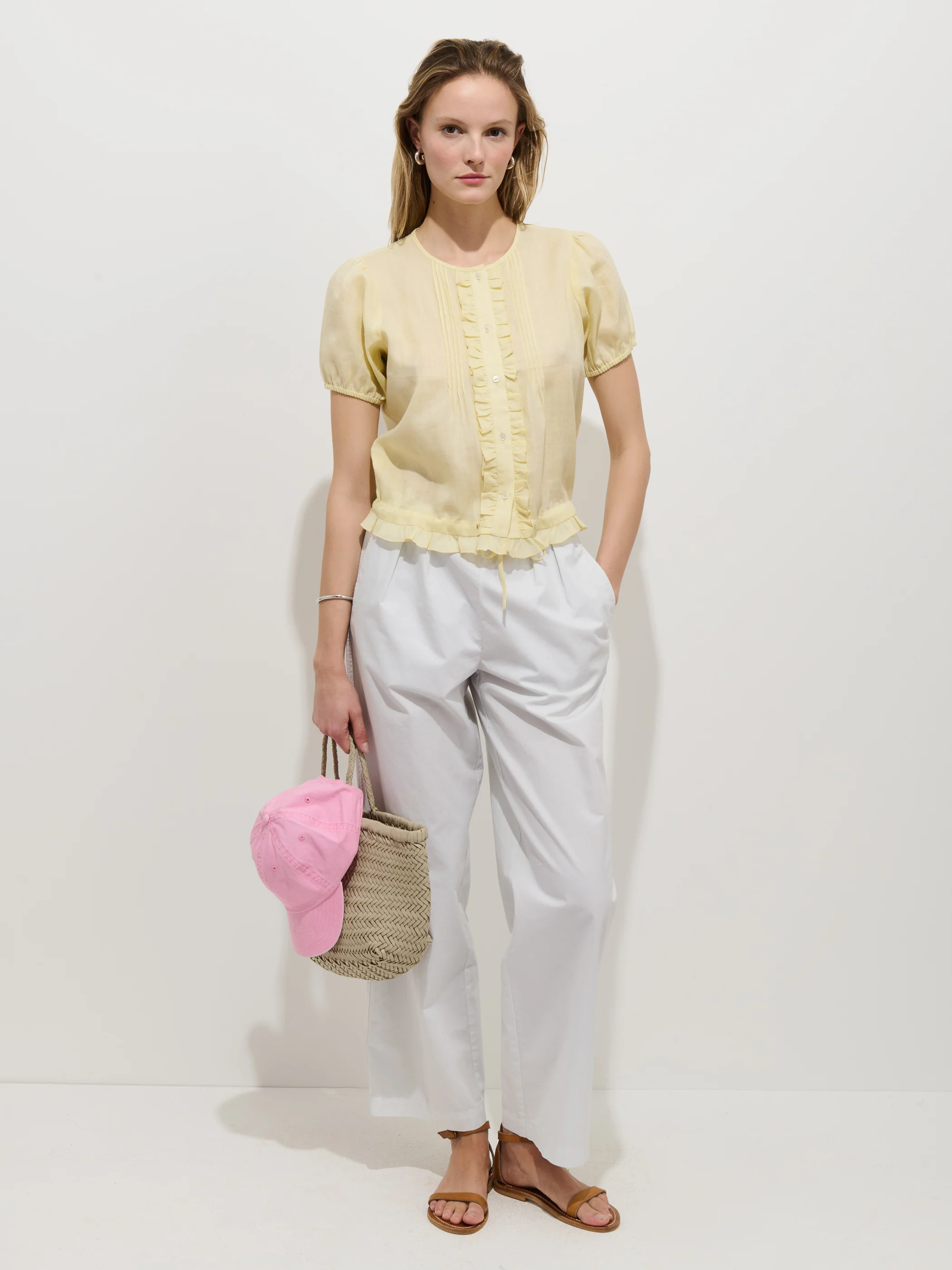 Brittany Top In Ramie - Image 4