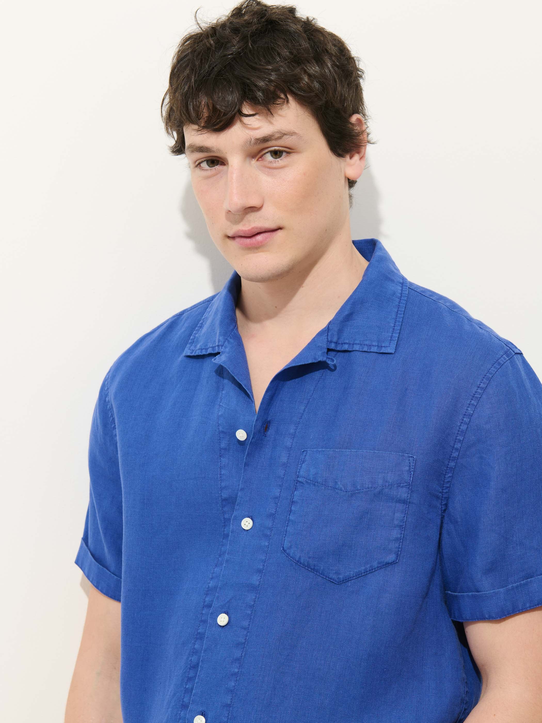 Camp Shirt In Linen - Image 4