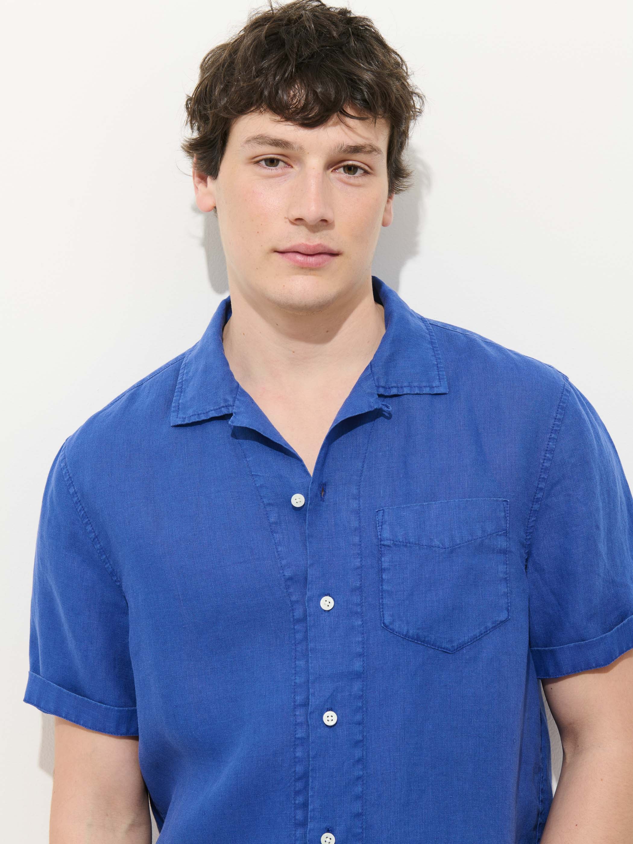 Camp Shirt In Linen - Image 5