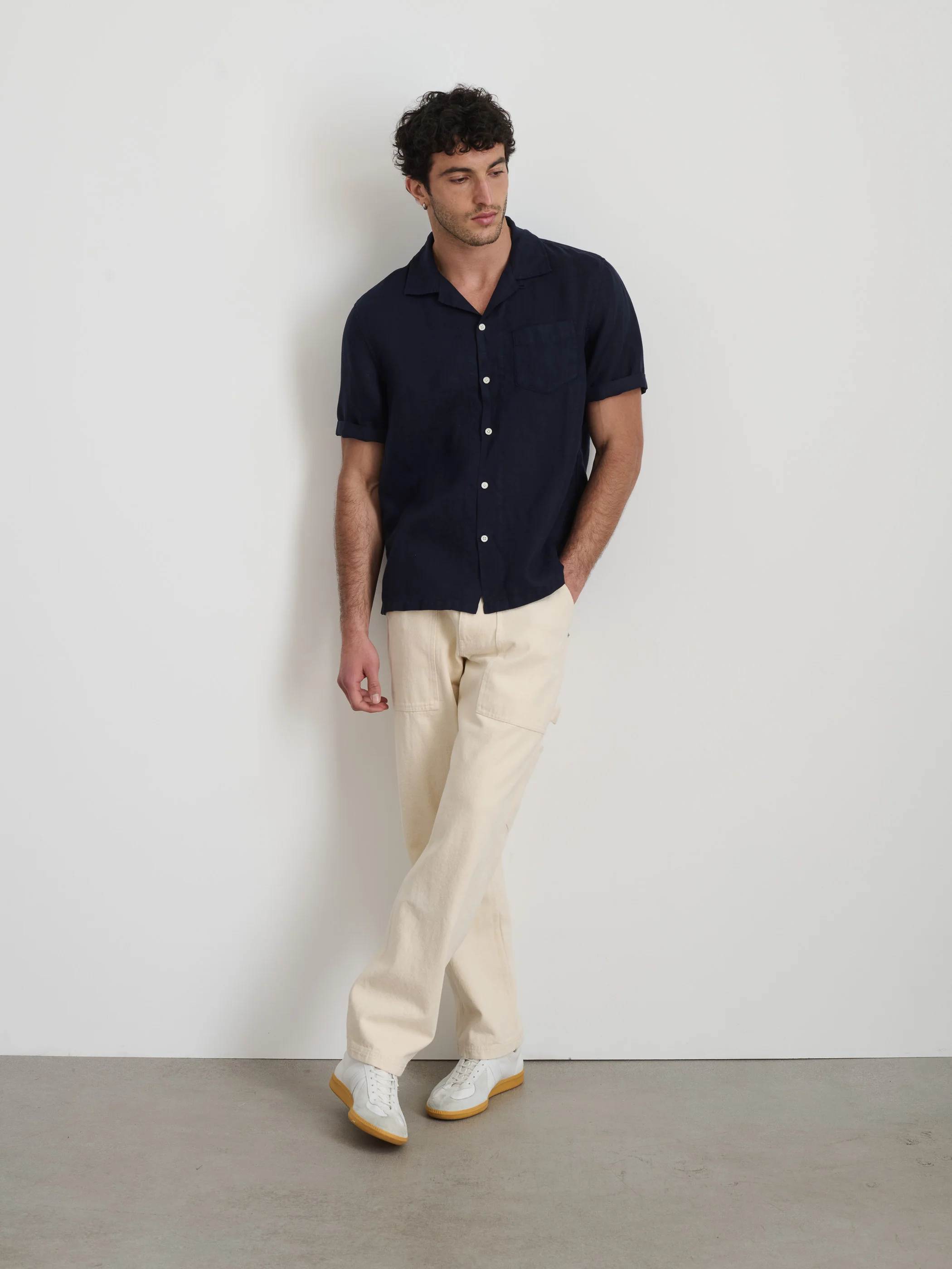 Camp Shirt In Linen - Image 3