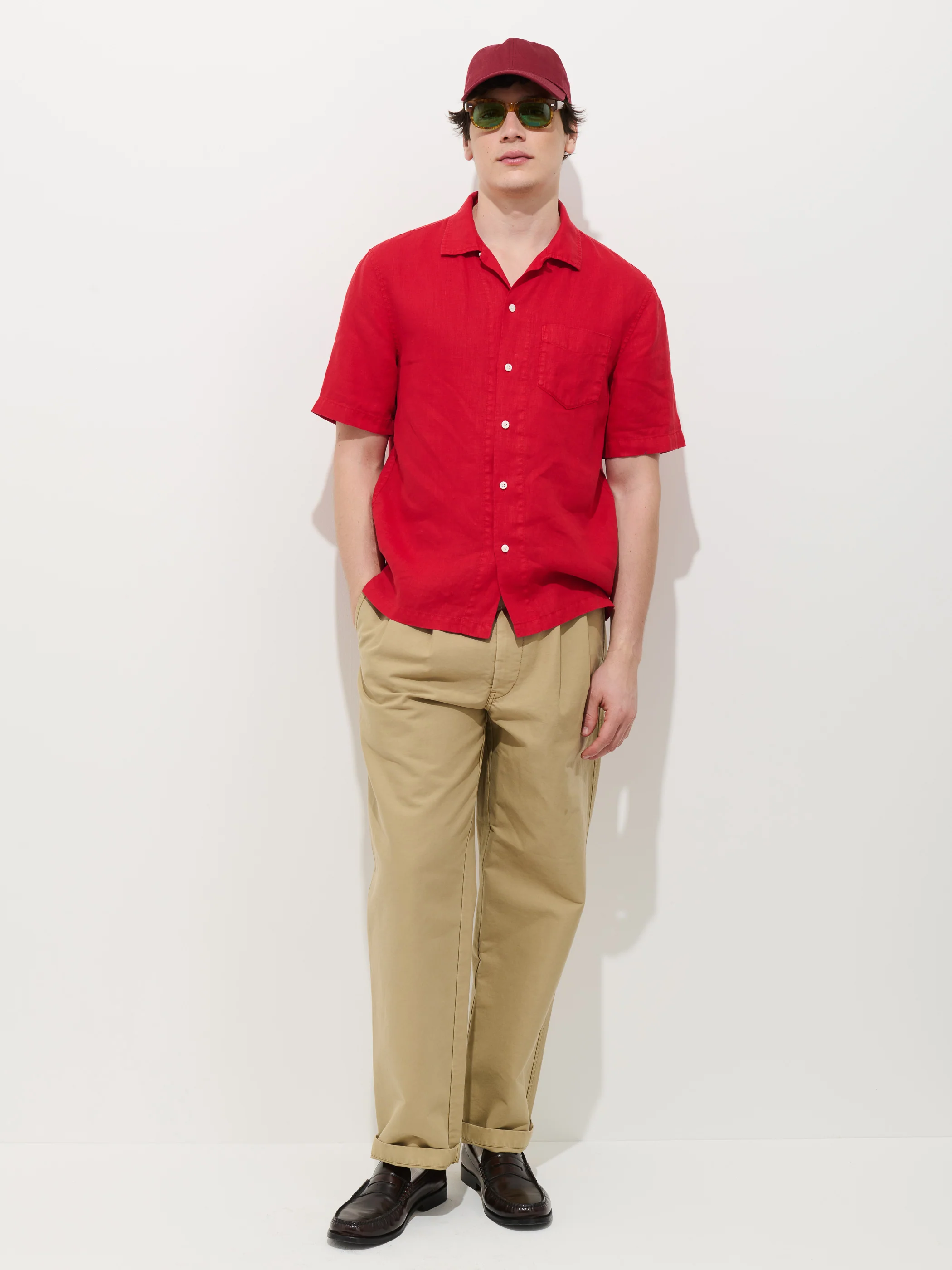 Camp Shirt In Linen - Image 3