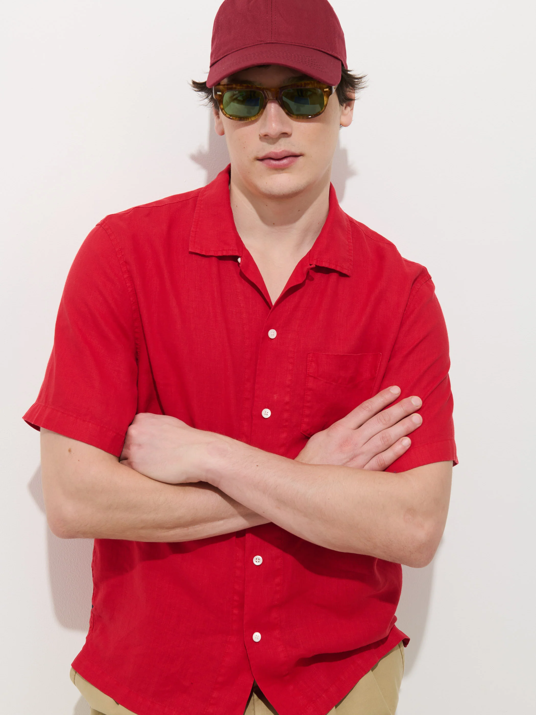 Camp Shirt In Linen - Image 4