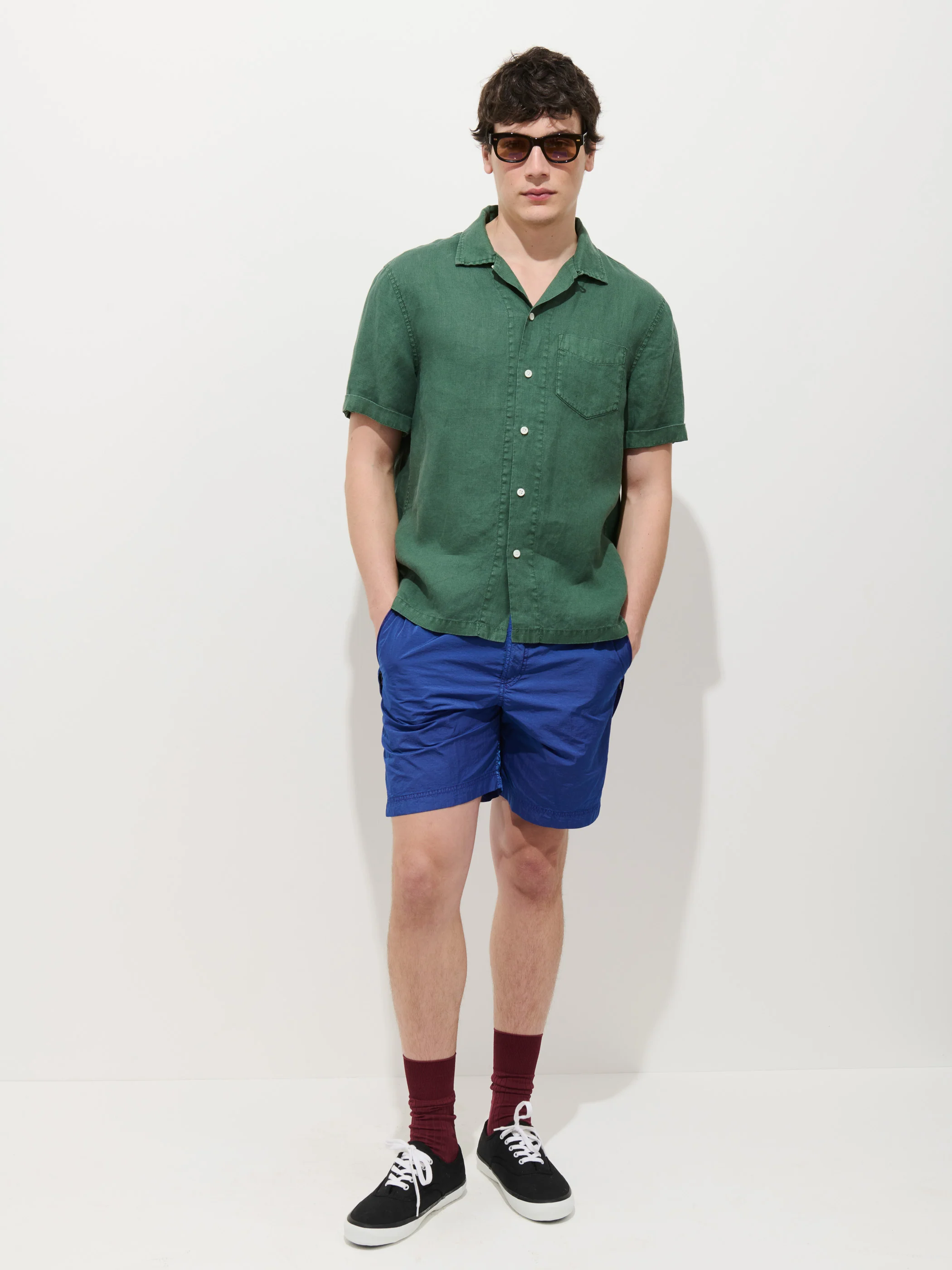 Camp Shirt In Linen - Image 3