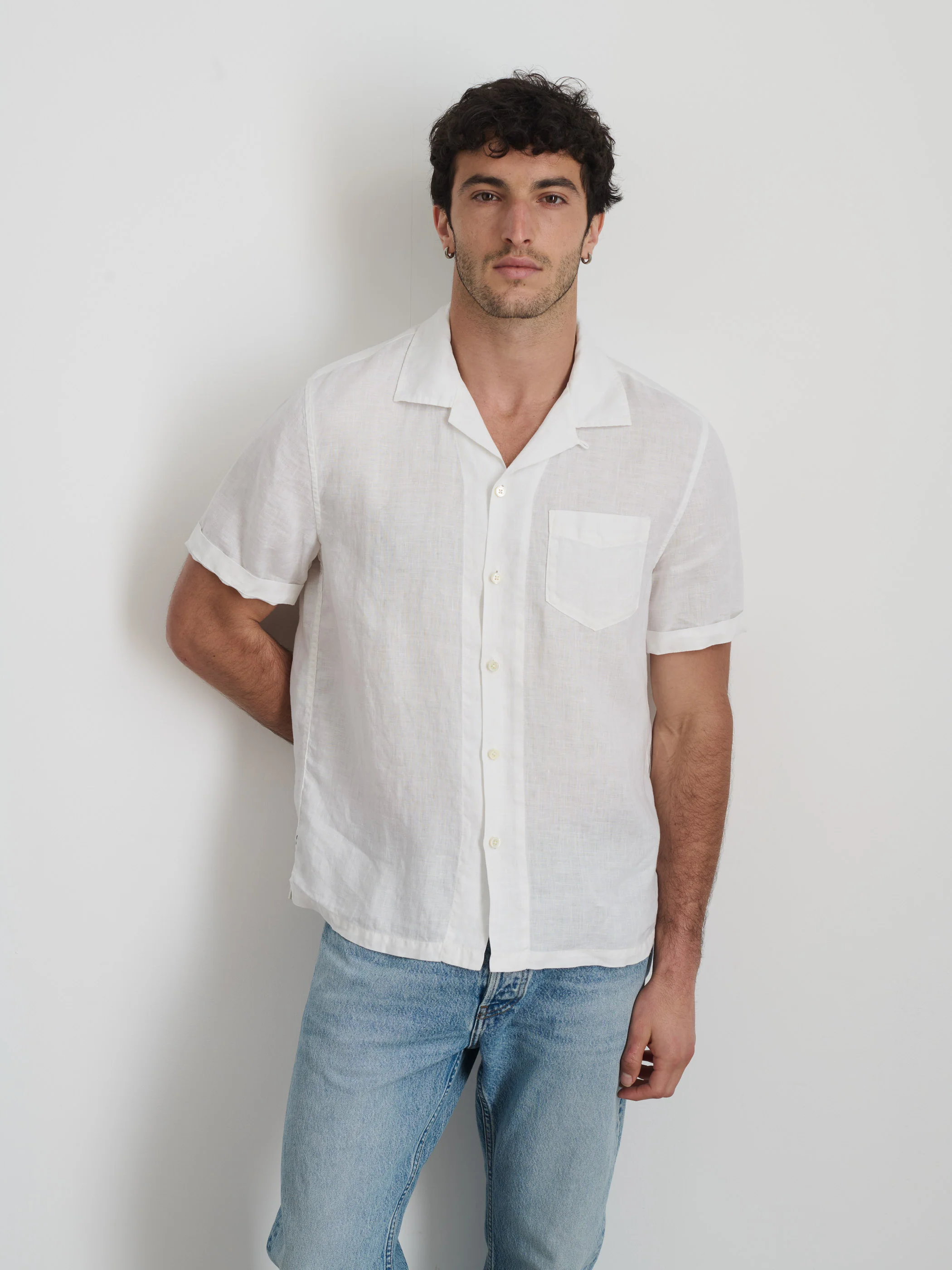 Camp Shirt In Linen