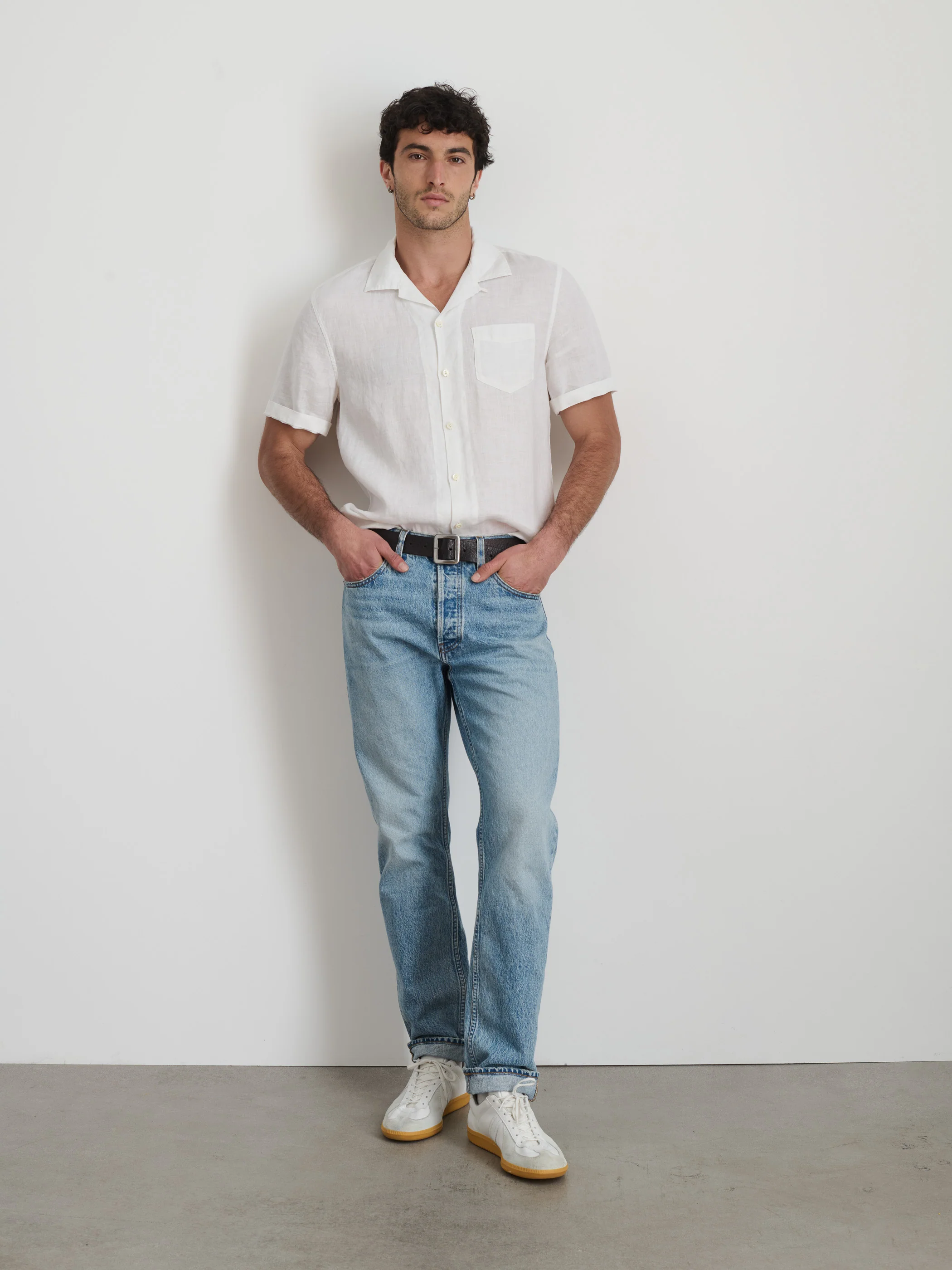 Camp Shirt In Linen - Image 3