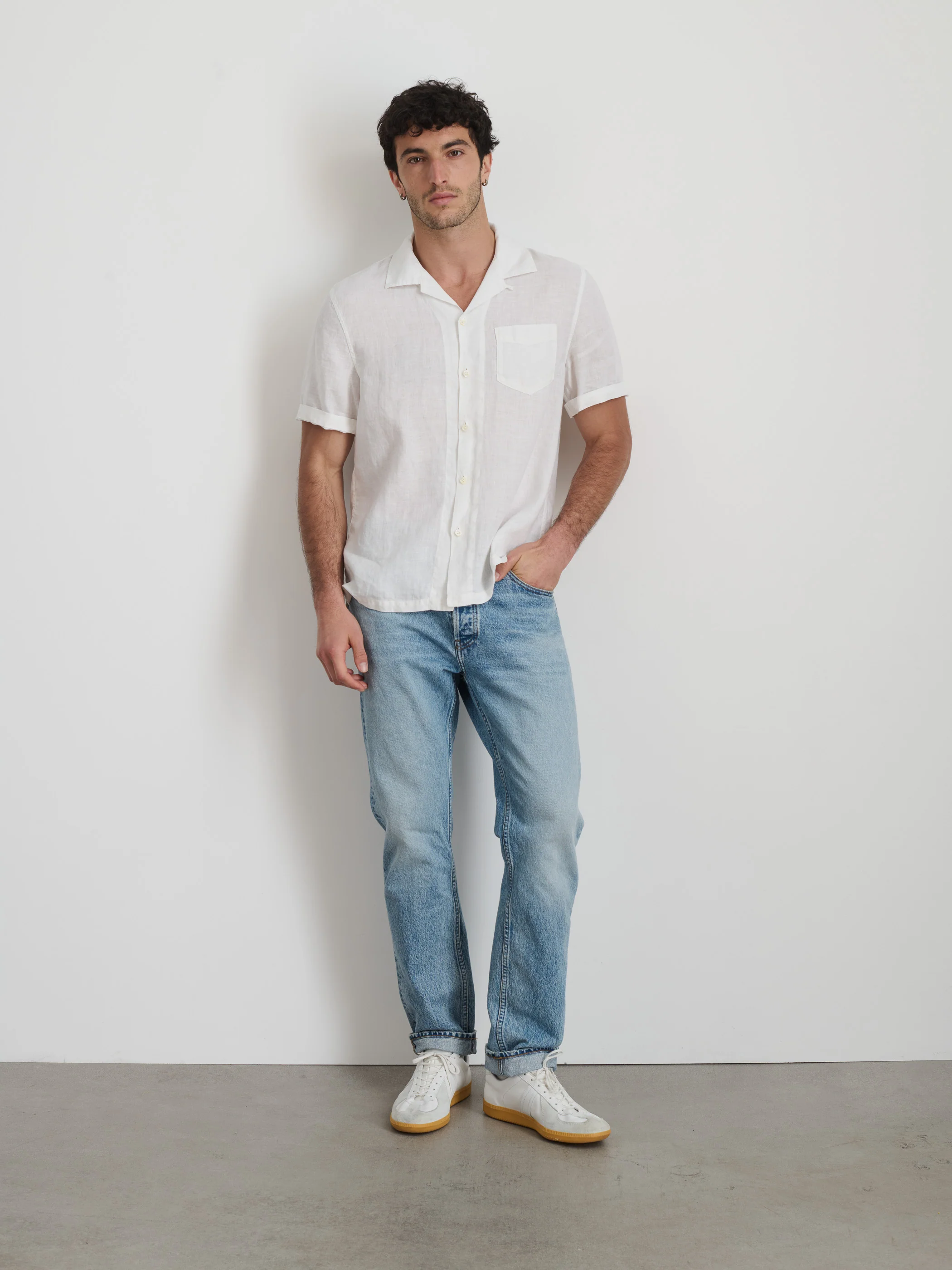 Camp Shirt In Linen - Image 4