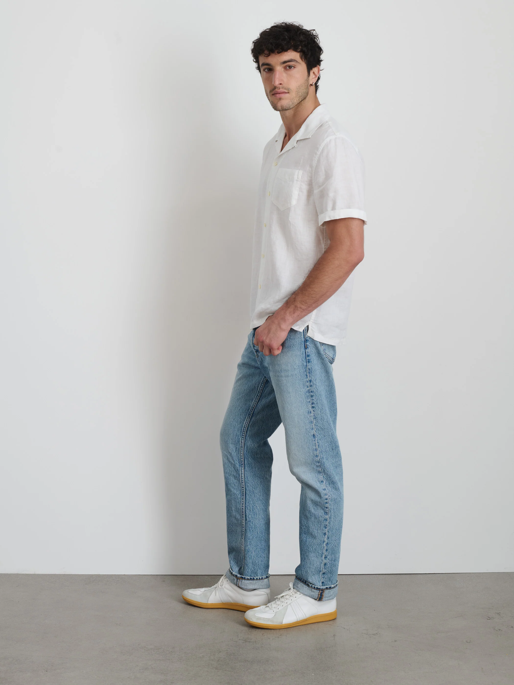 Camp Shirt In Linen - Image 5