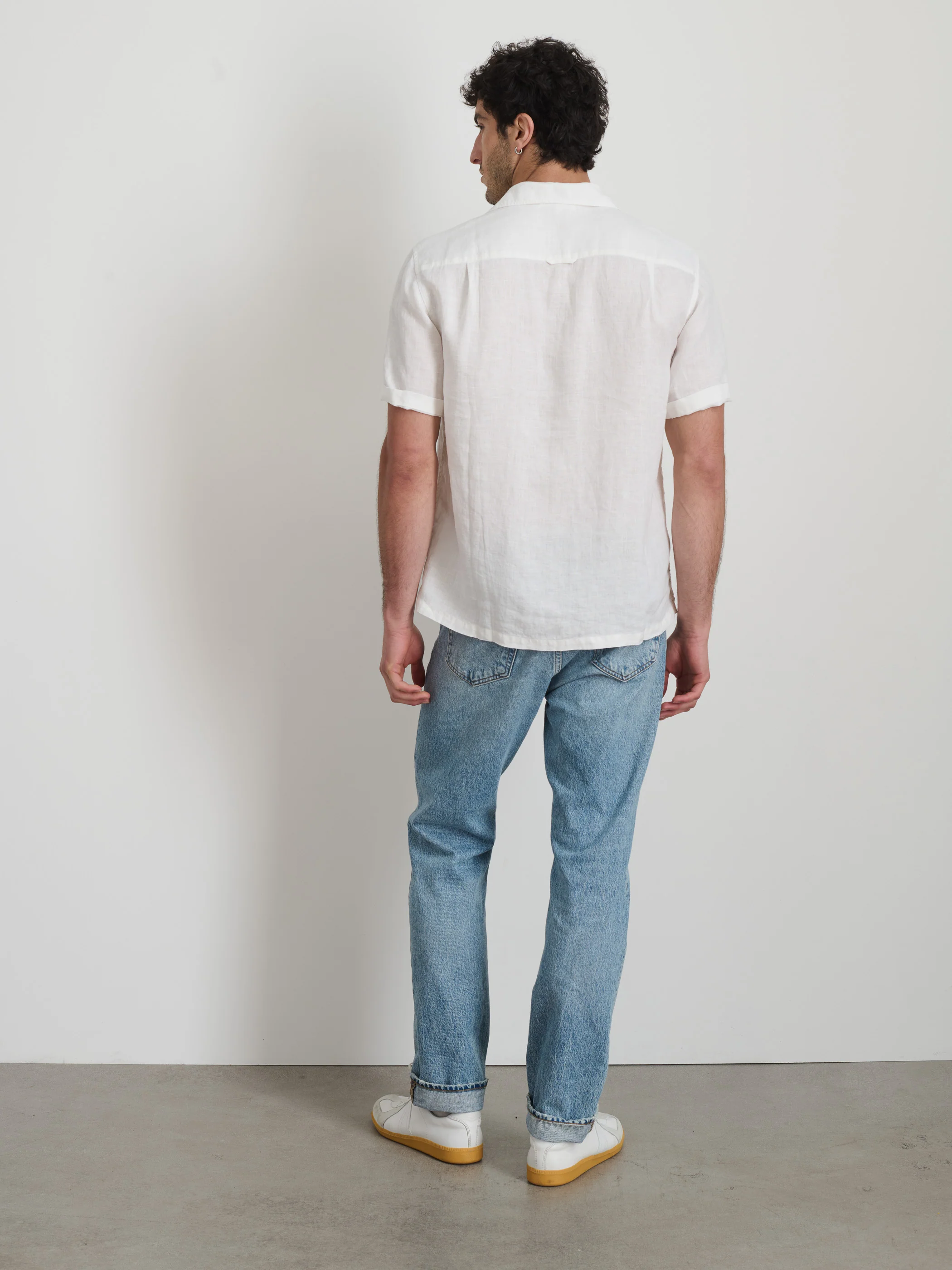 Camp Shirt In Linen - Image 6