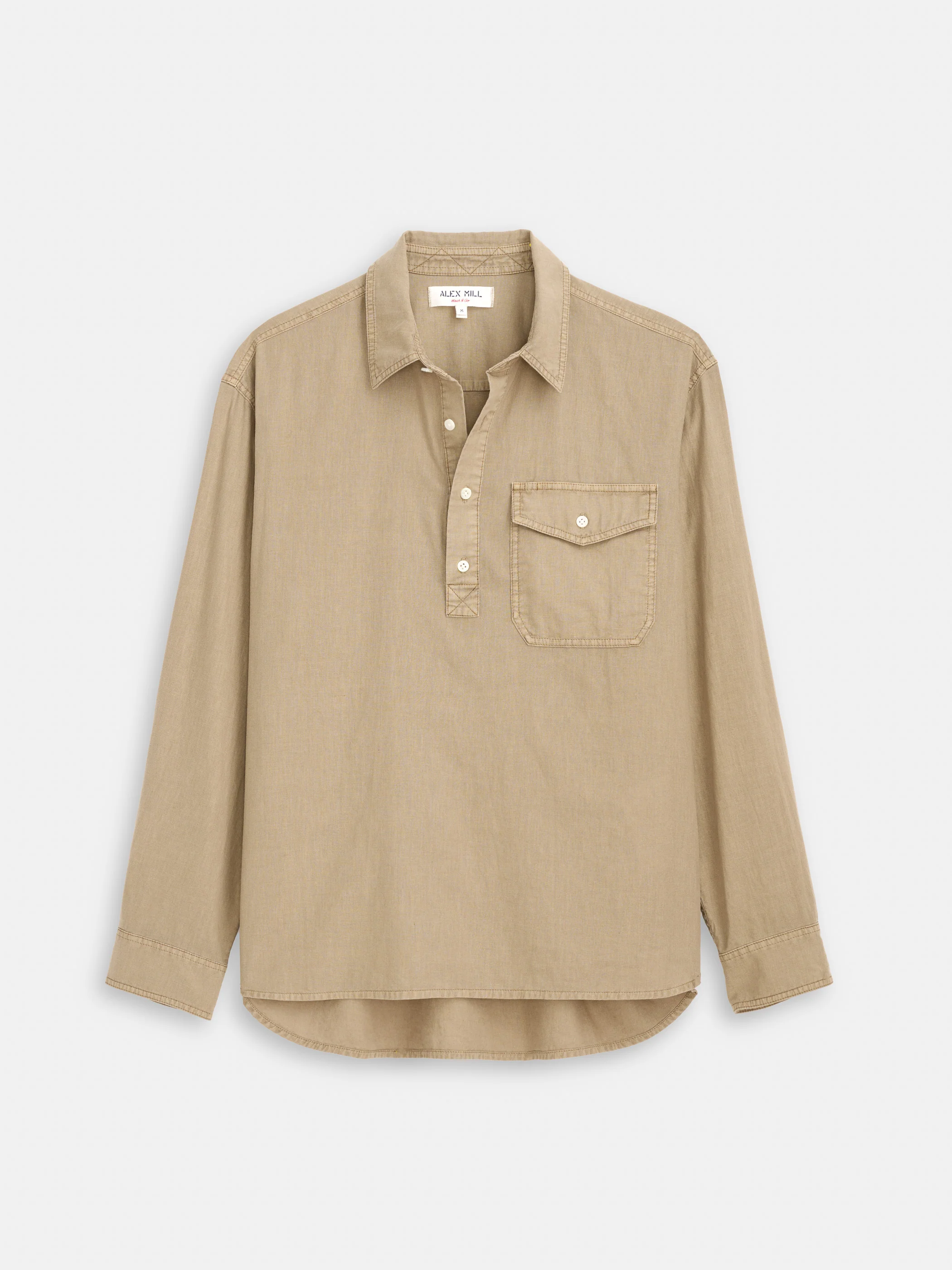 Carter Popover In Cotton Linen - Image 2