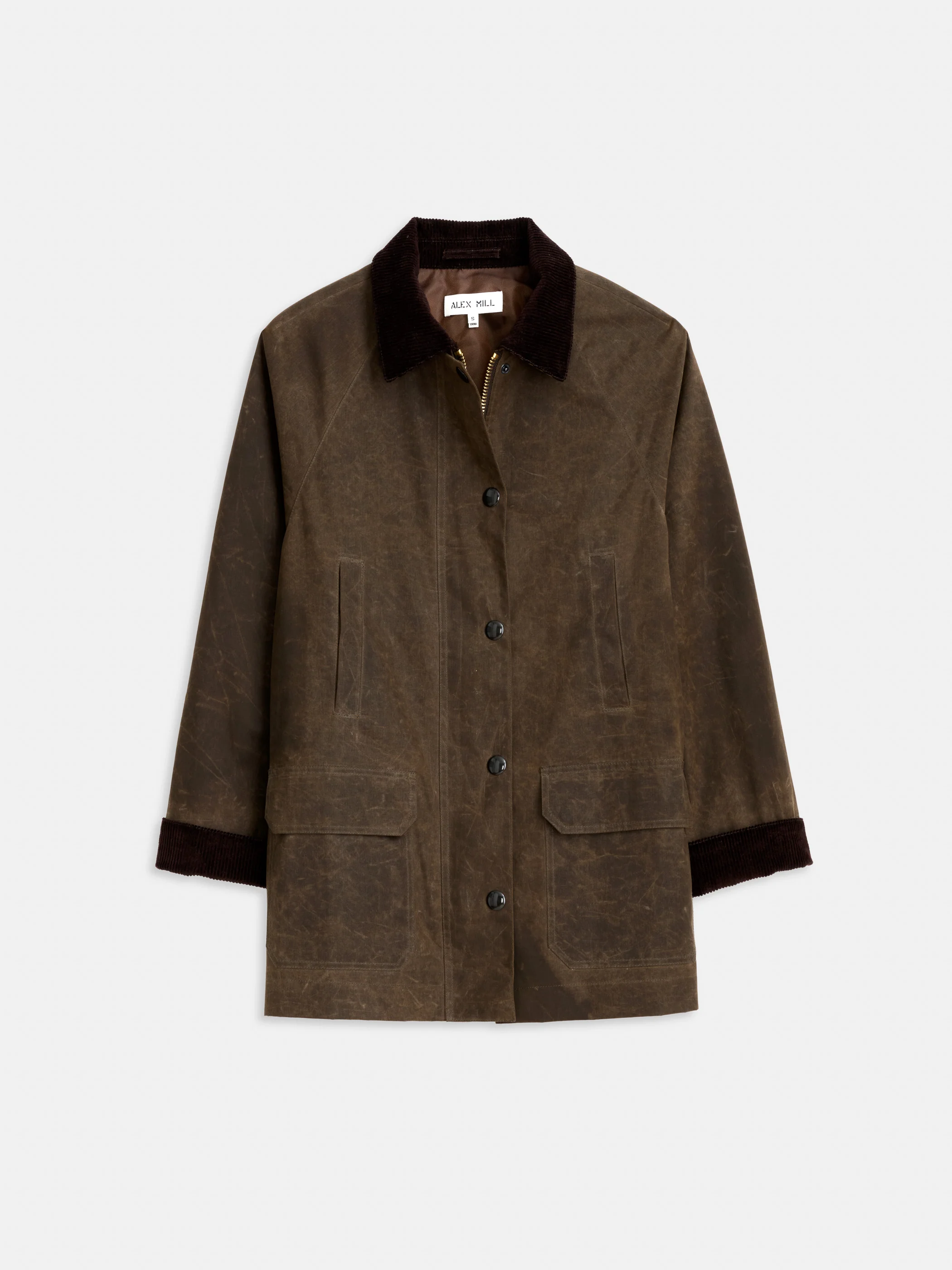 Chiltern Street Jacket In Waxed Cotton - Image 2