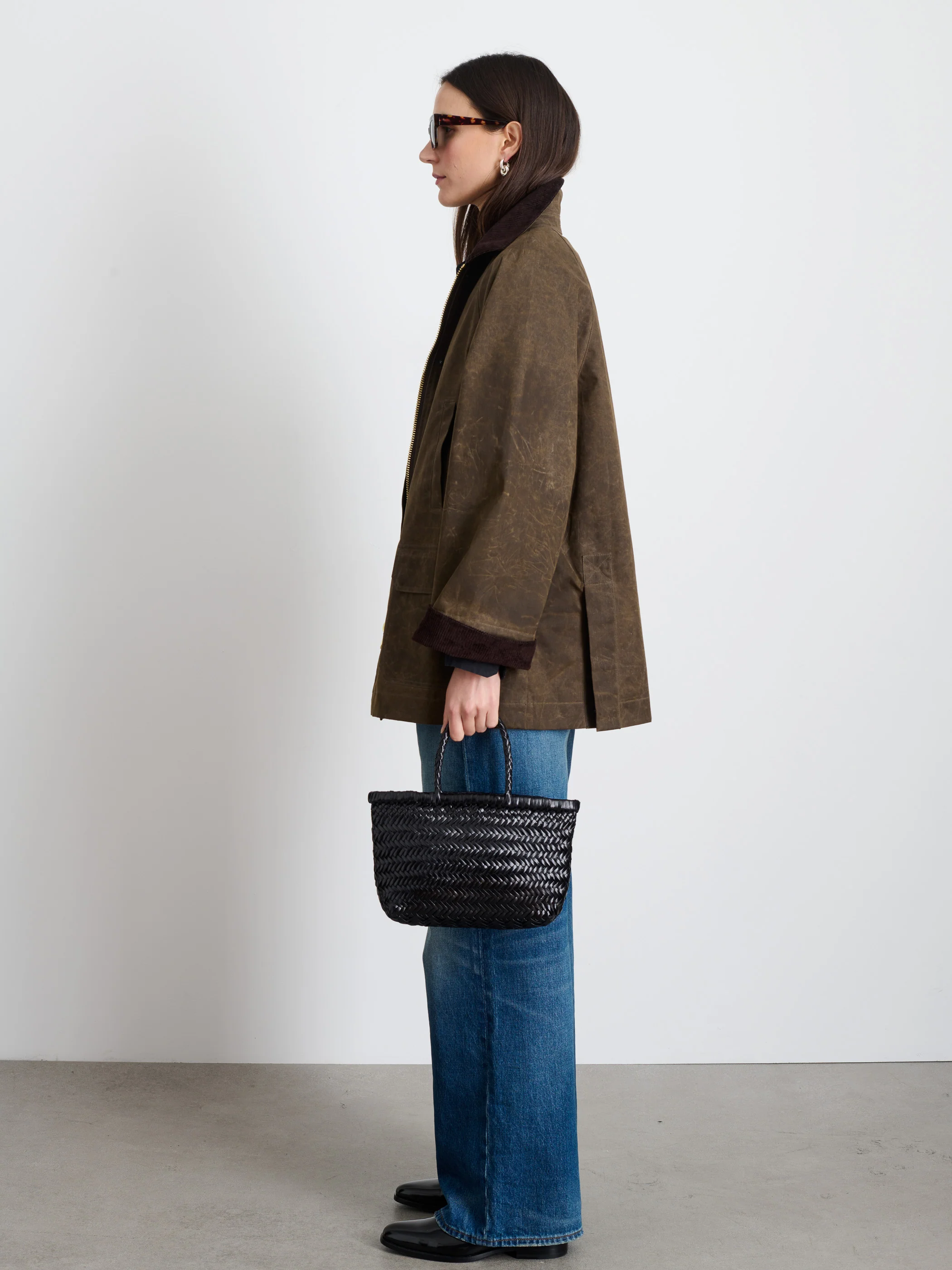 Chiltern Street Jacket In Waxed Cotton - Image 4