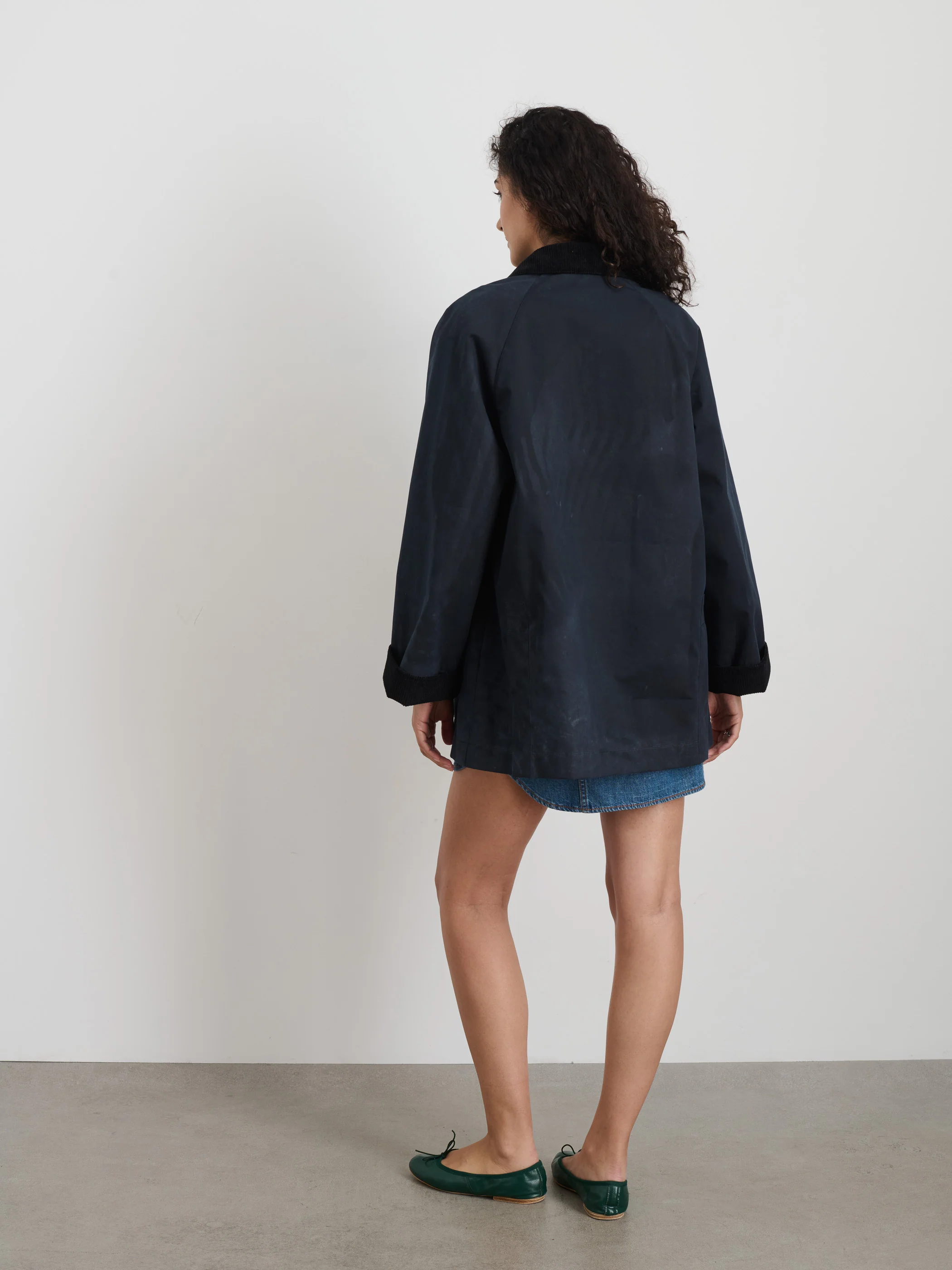 Chiltern Street Jacket In Waxed Cotton - Image 5