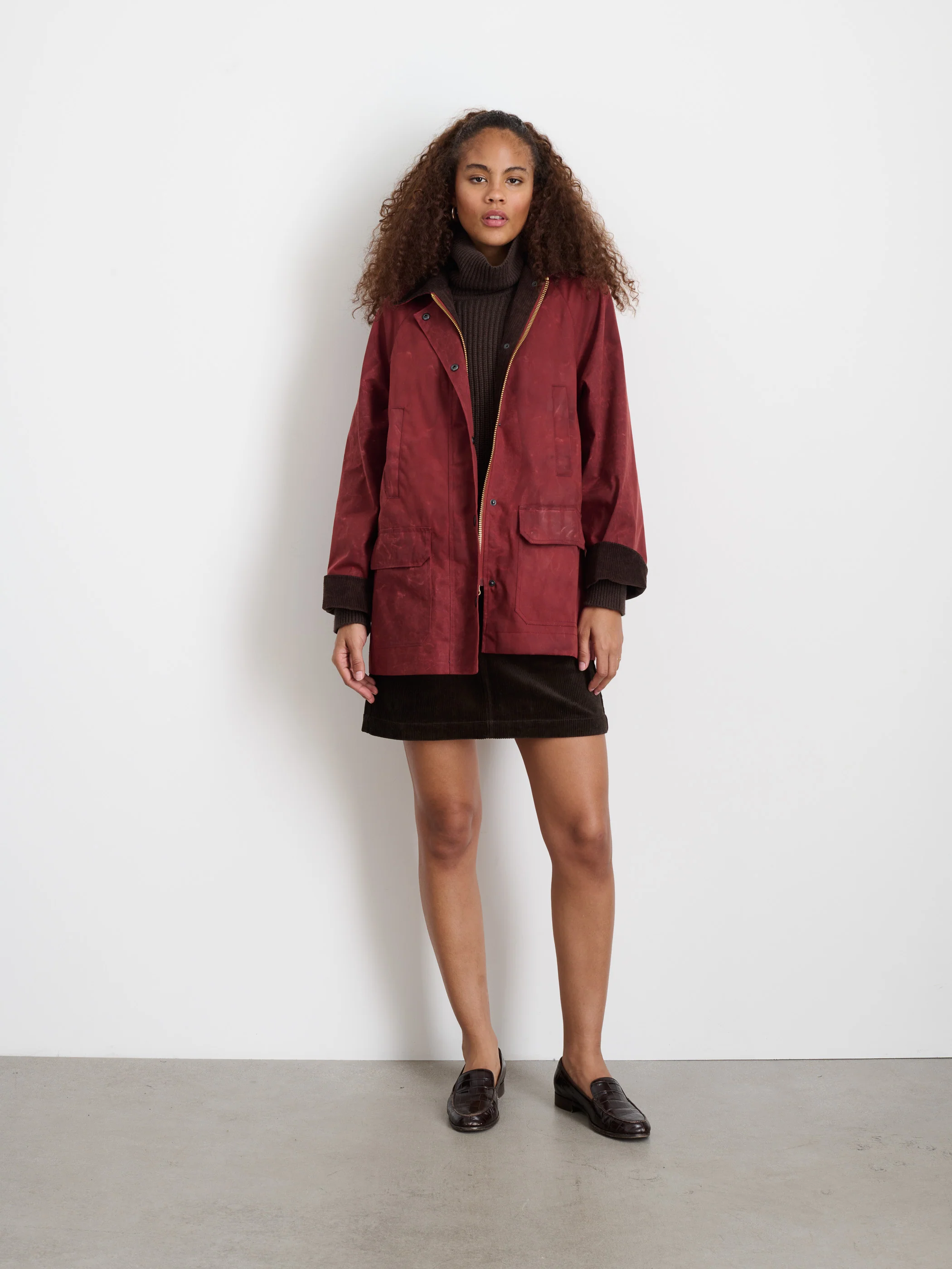 Chiltern Street Jacket In Waxed Cotton - Image 3