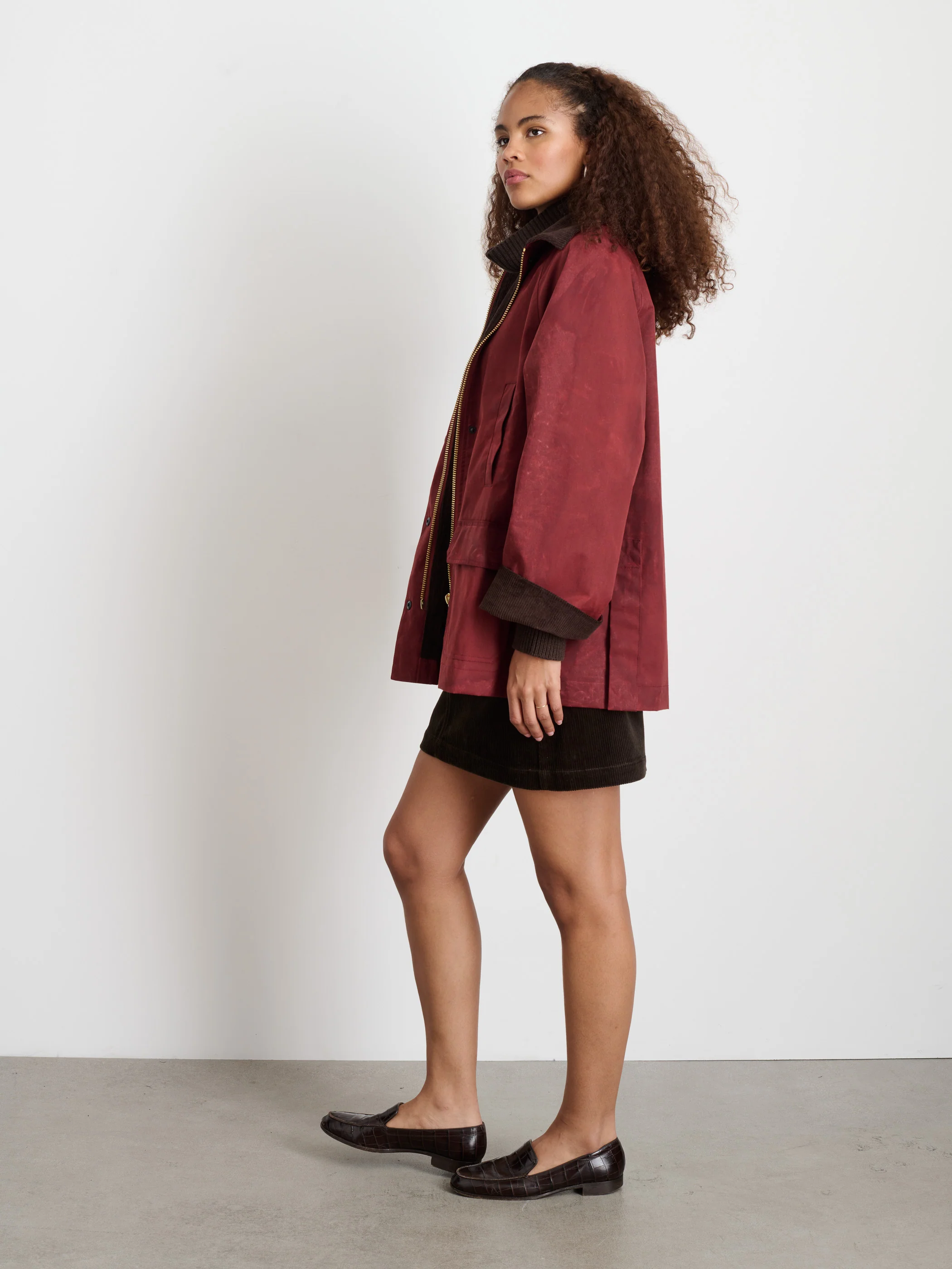 Chiltern Street Jacket In Waxed Cotton - Image 4