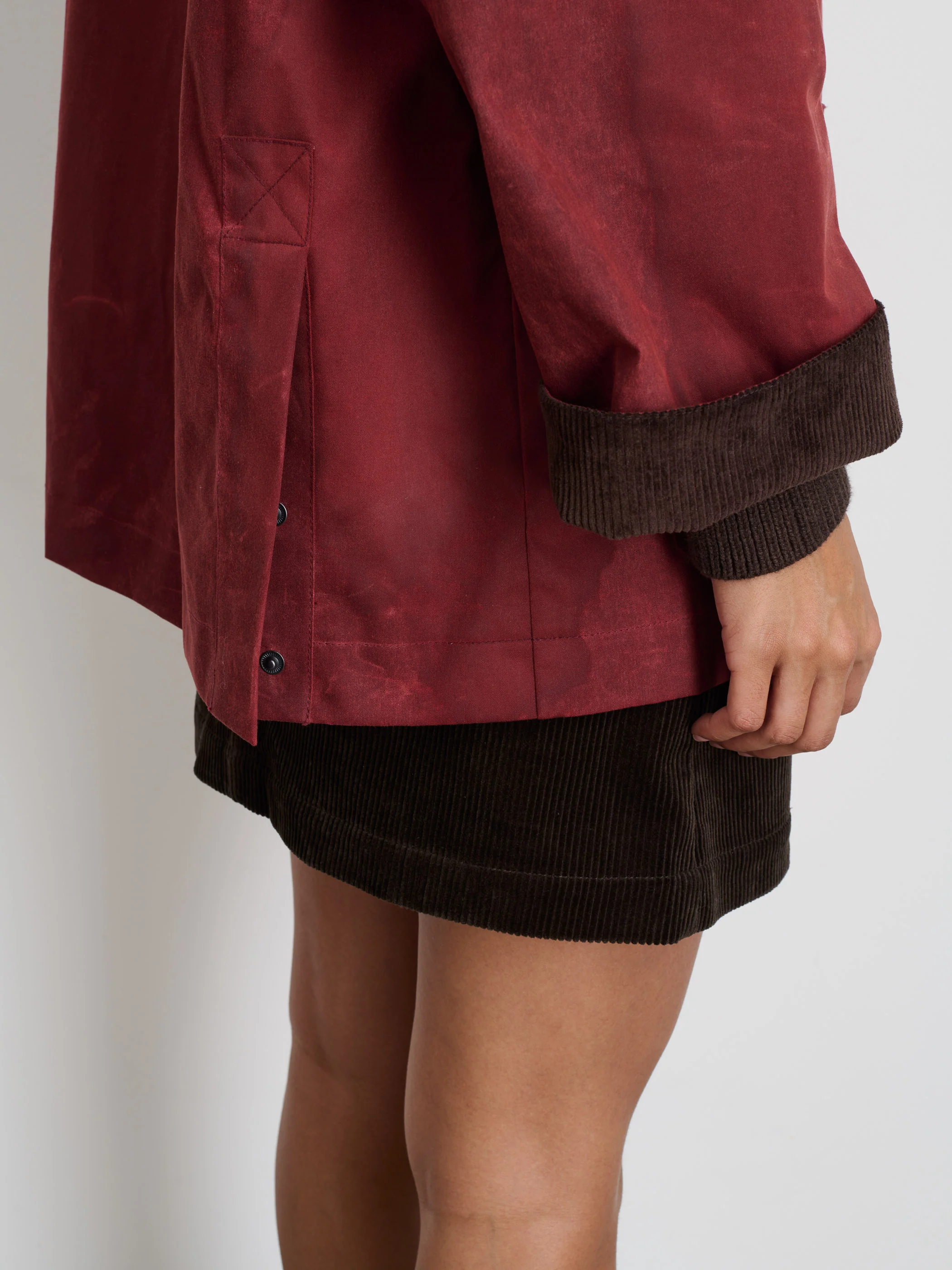 Chiltern Street Jacket In Waxed Cotton - Image 5