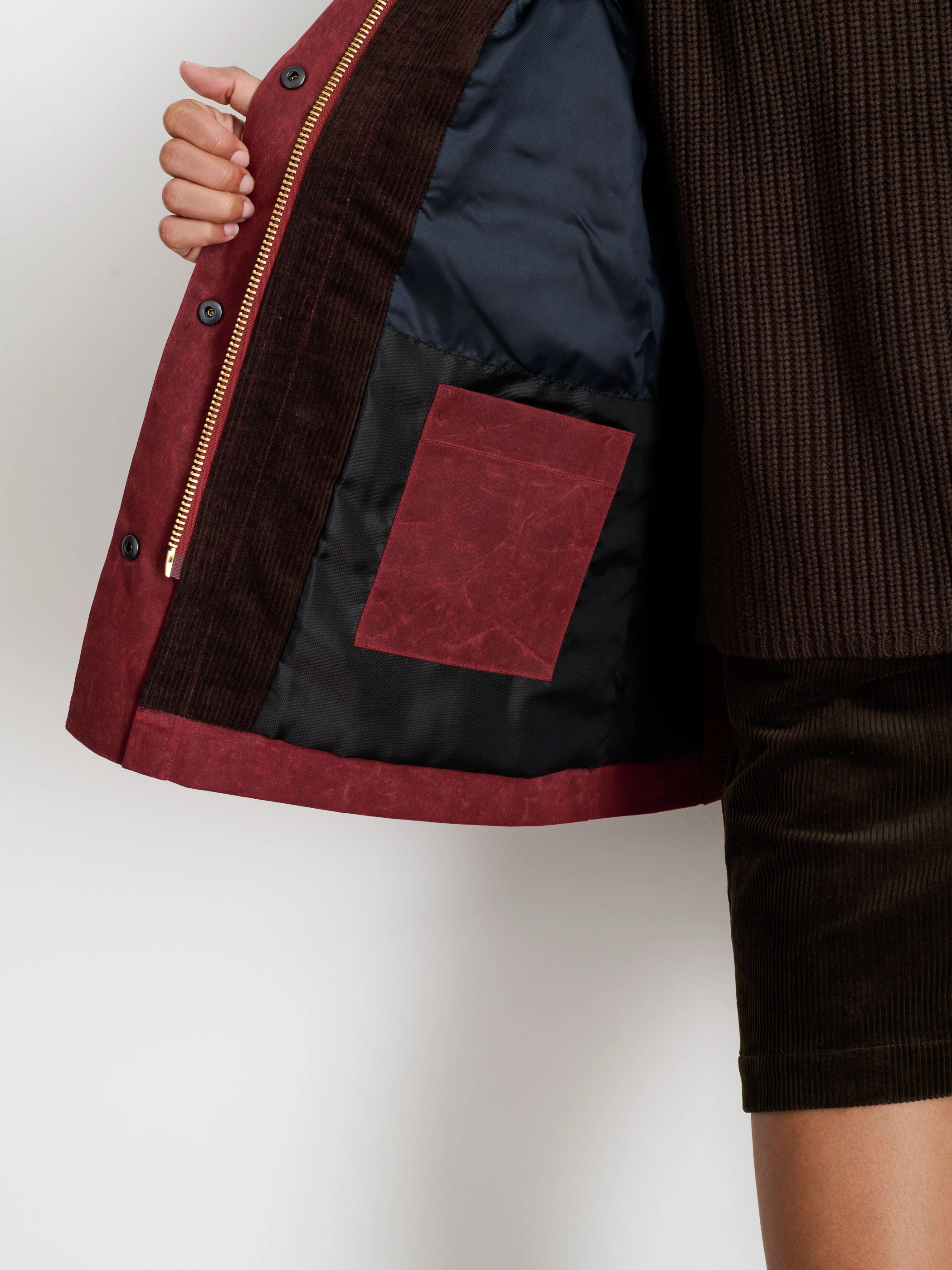Chiltern Street Jacket In Waxed Cotton - Image 6