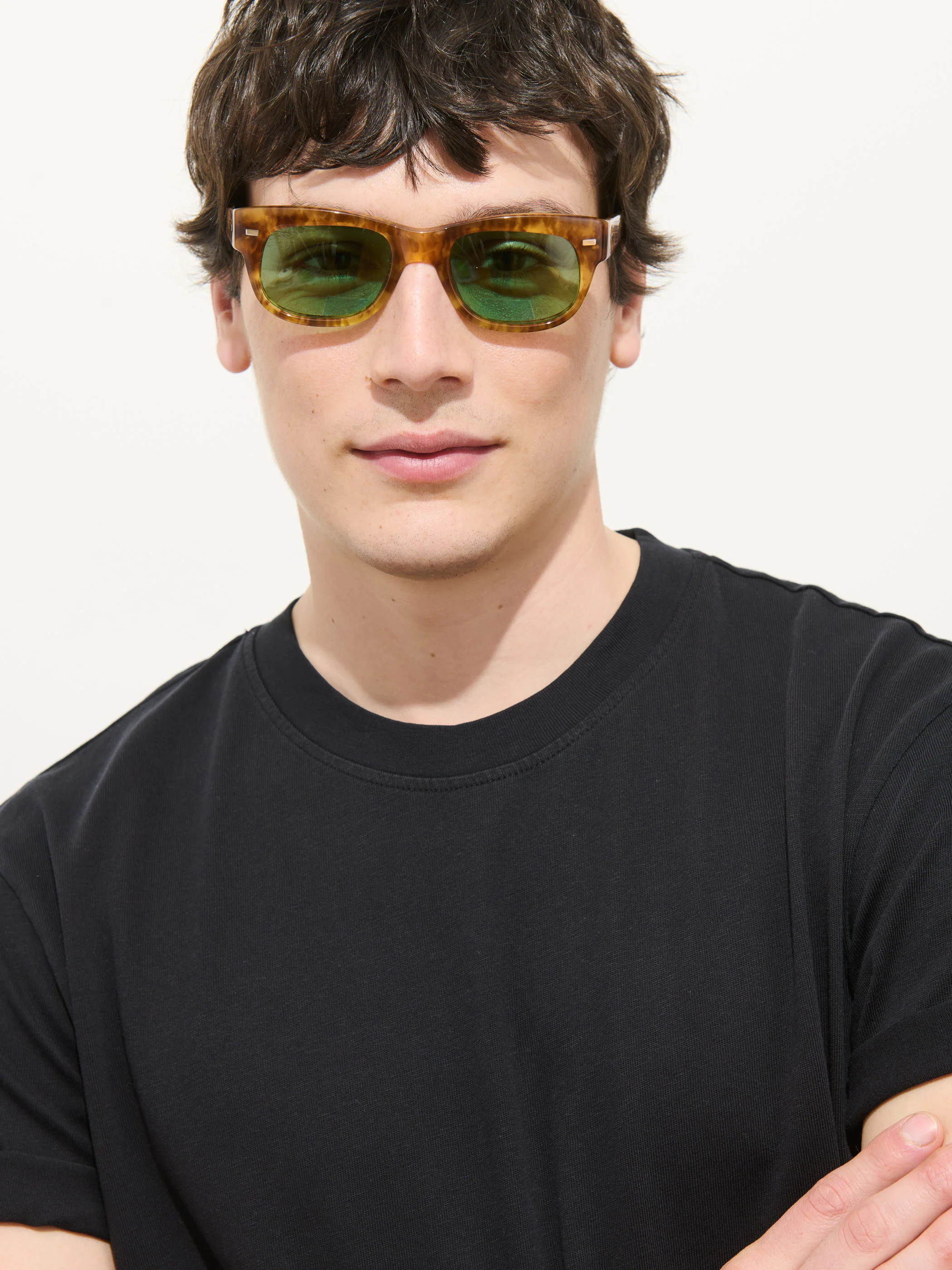 Crosby Tee In Heavy Slub Cotton - Image 5