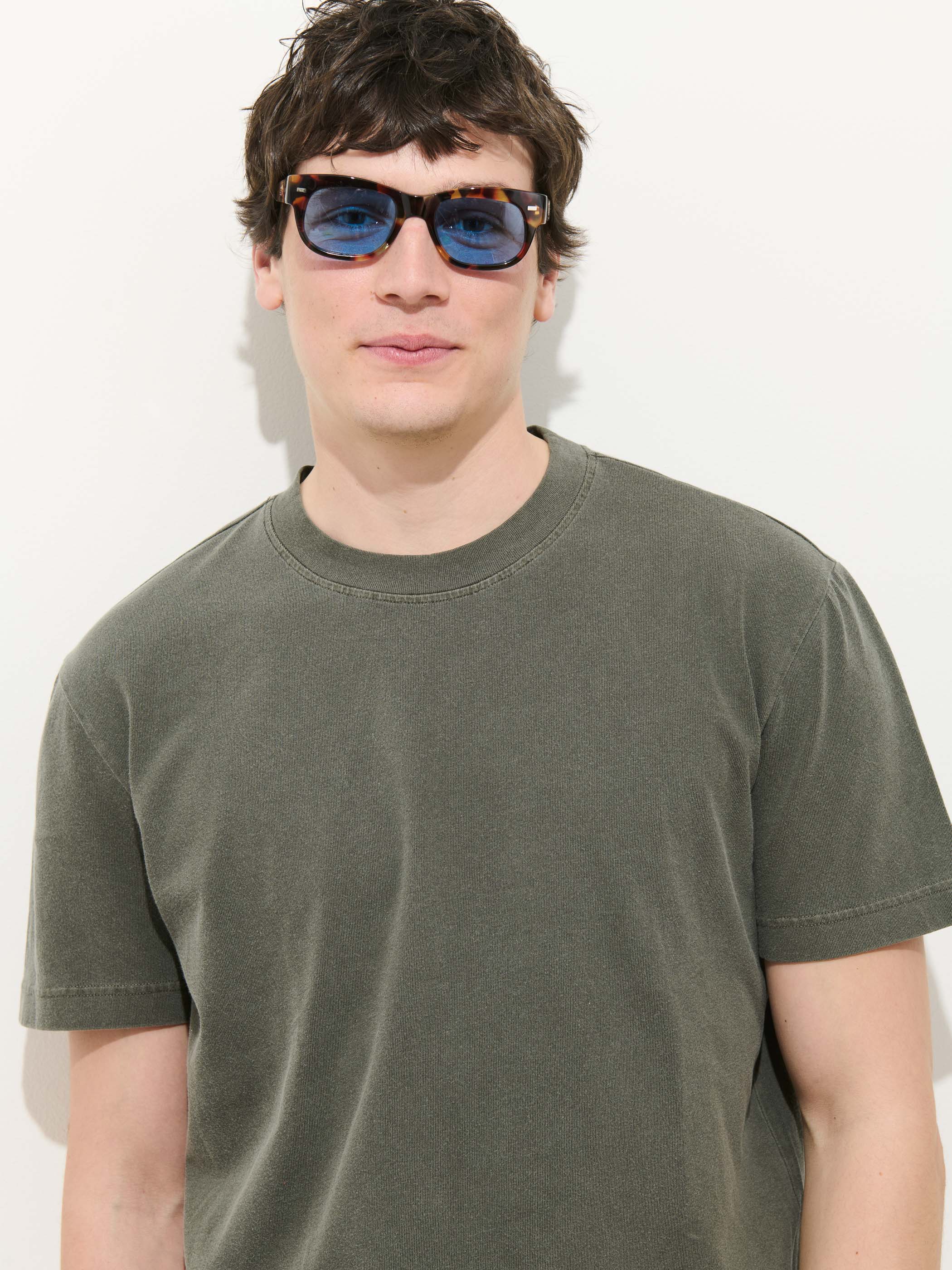 Crosby Tee In Heavy Slub Cotton - Image 4