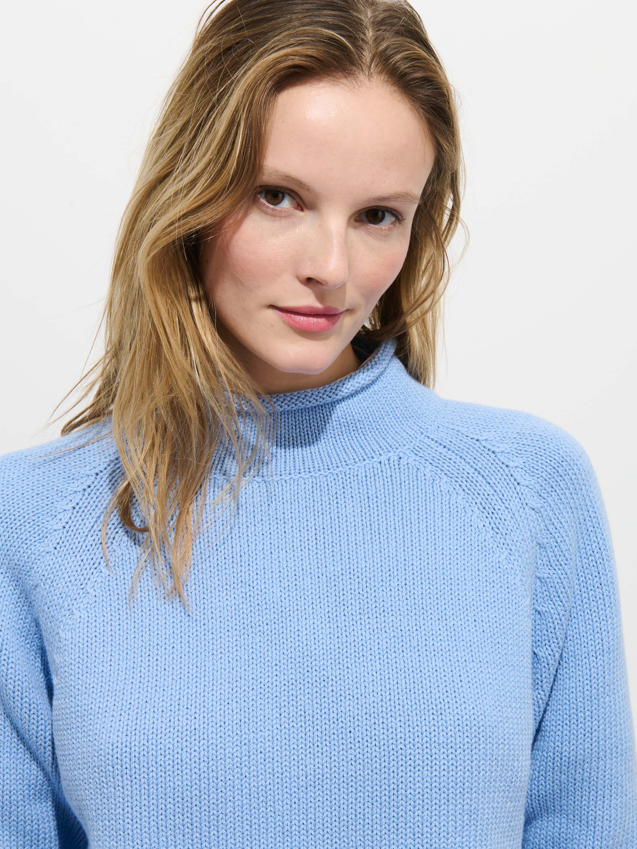 Eastport Rollneck In Cotton - Image 5