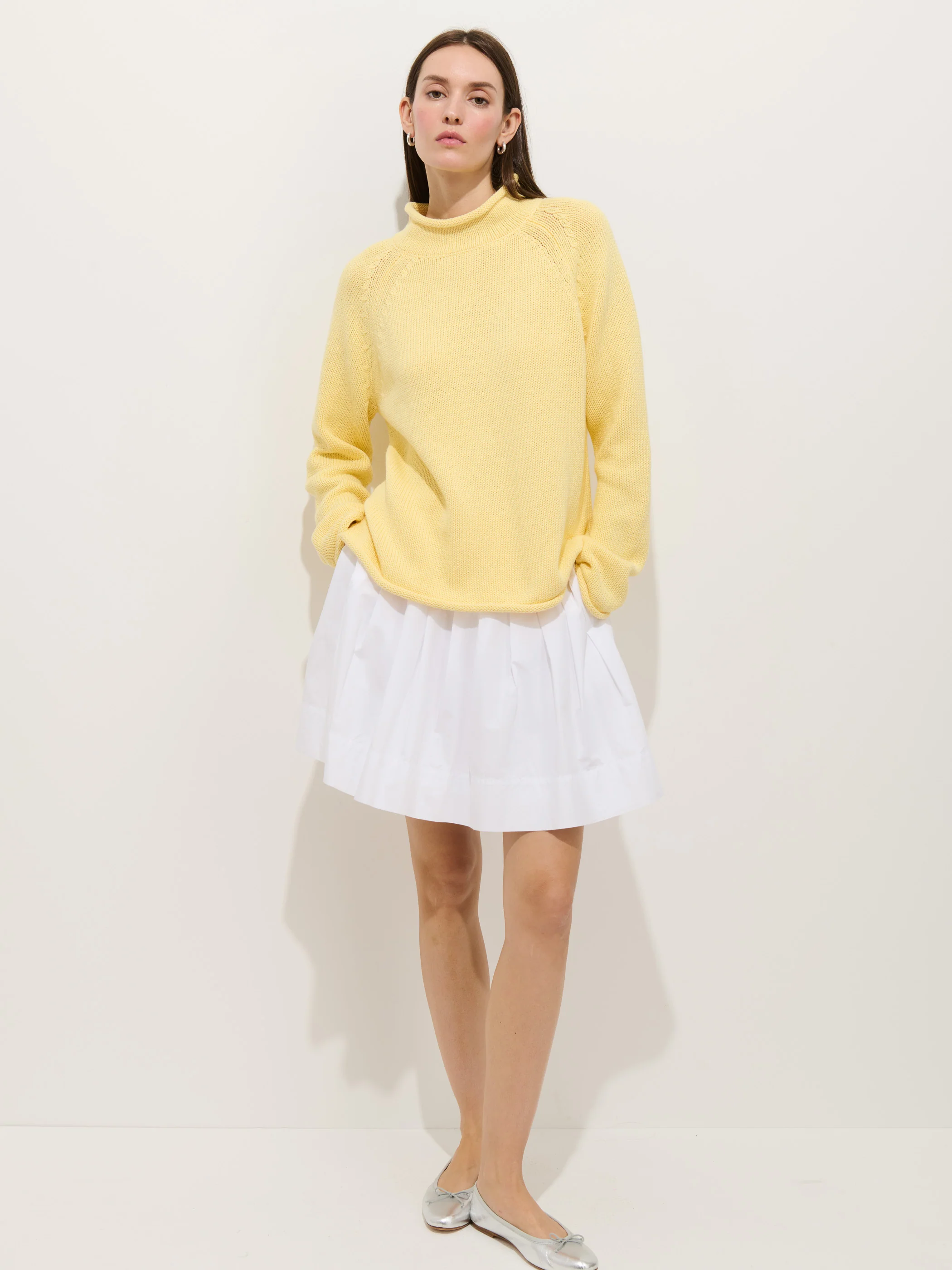 Eastport Rollneck In Cotton - Image 4