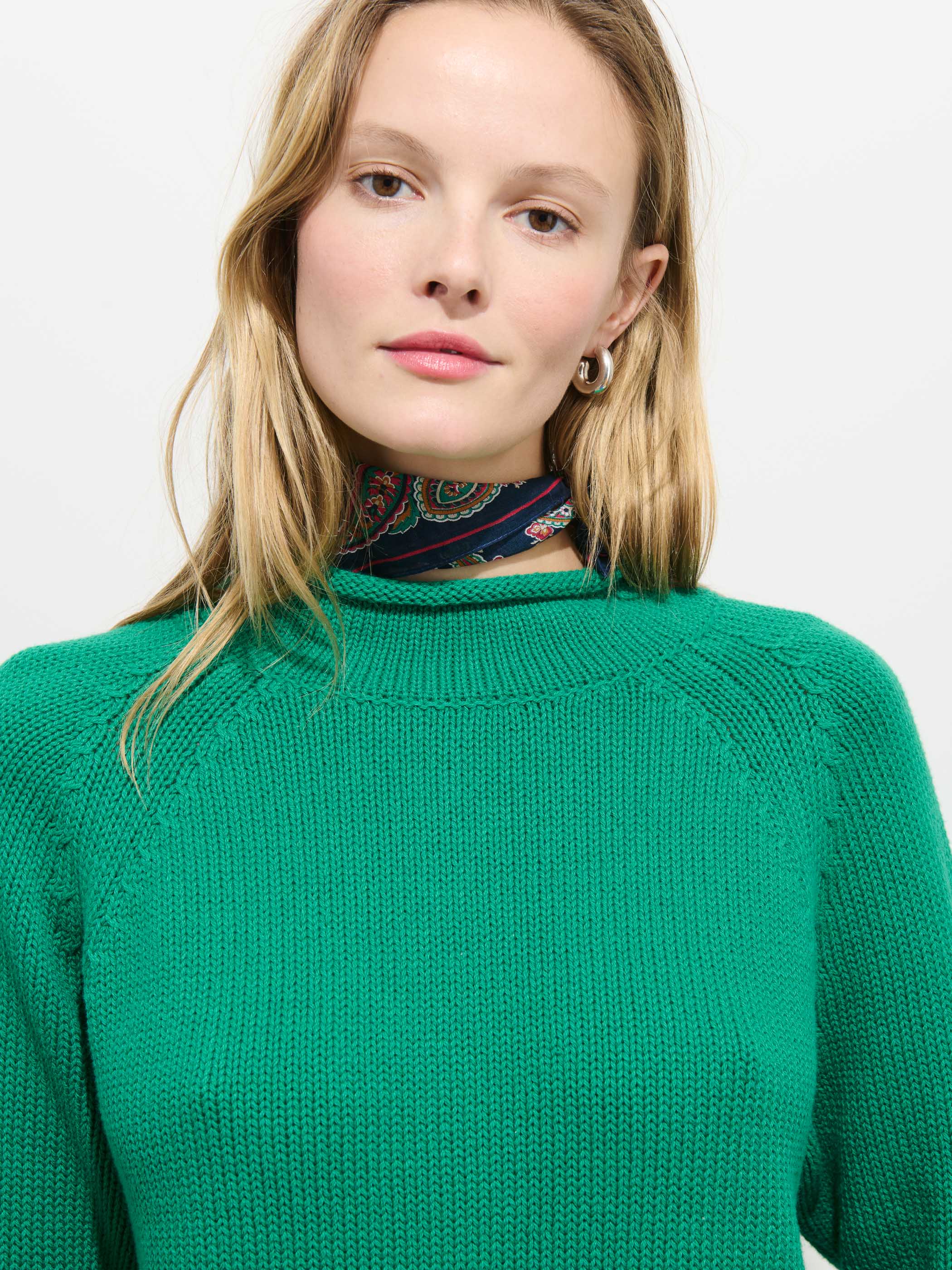 Eastport Rollneck In Cotton - Image 5
