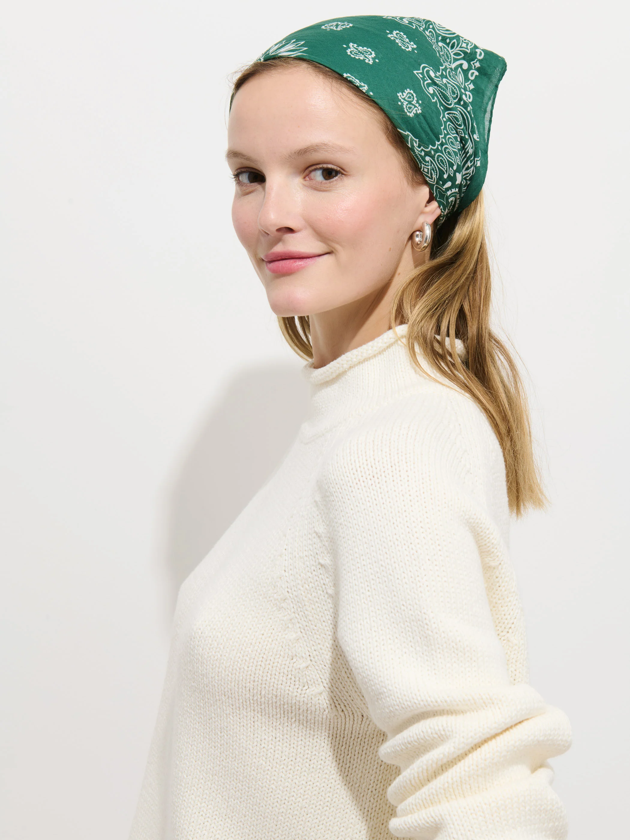 Eastport Rollneck In Cotton - Image 4