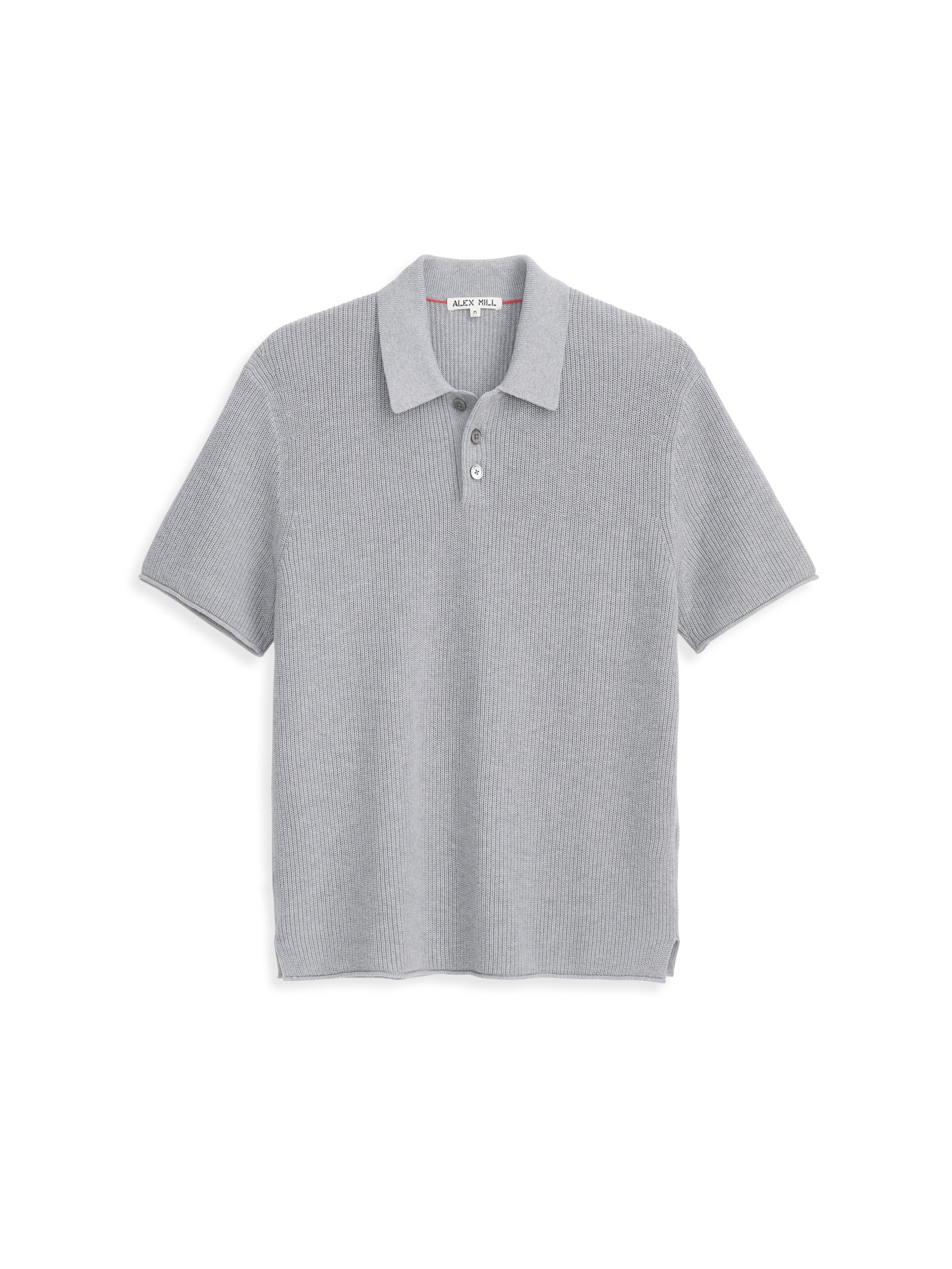 Eastwood Polo In Cotton Linen - Image 2
