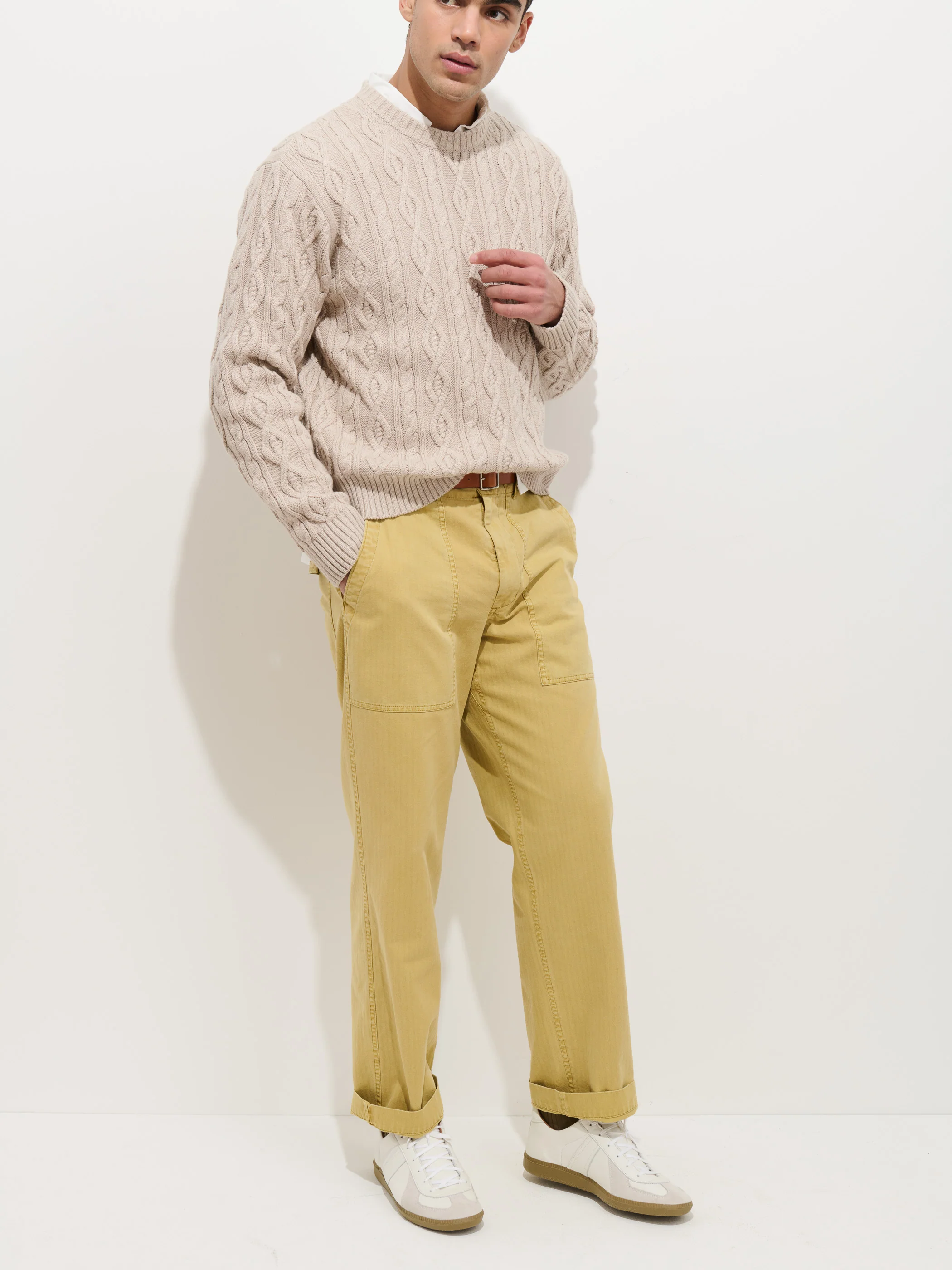 Field Pant In Herringbone - Image 4