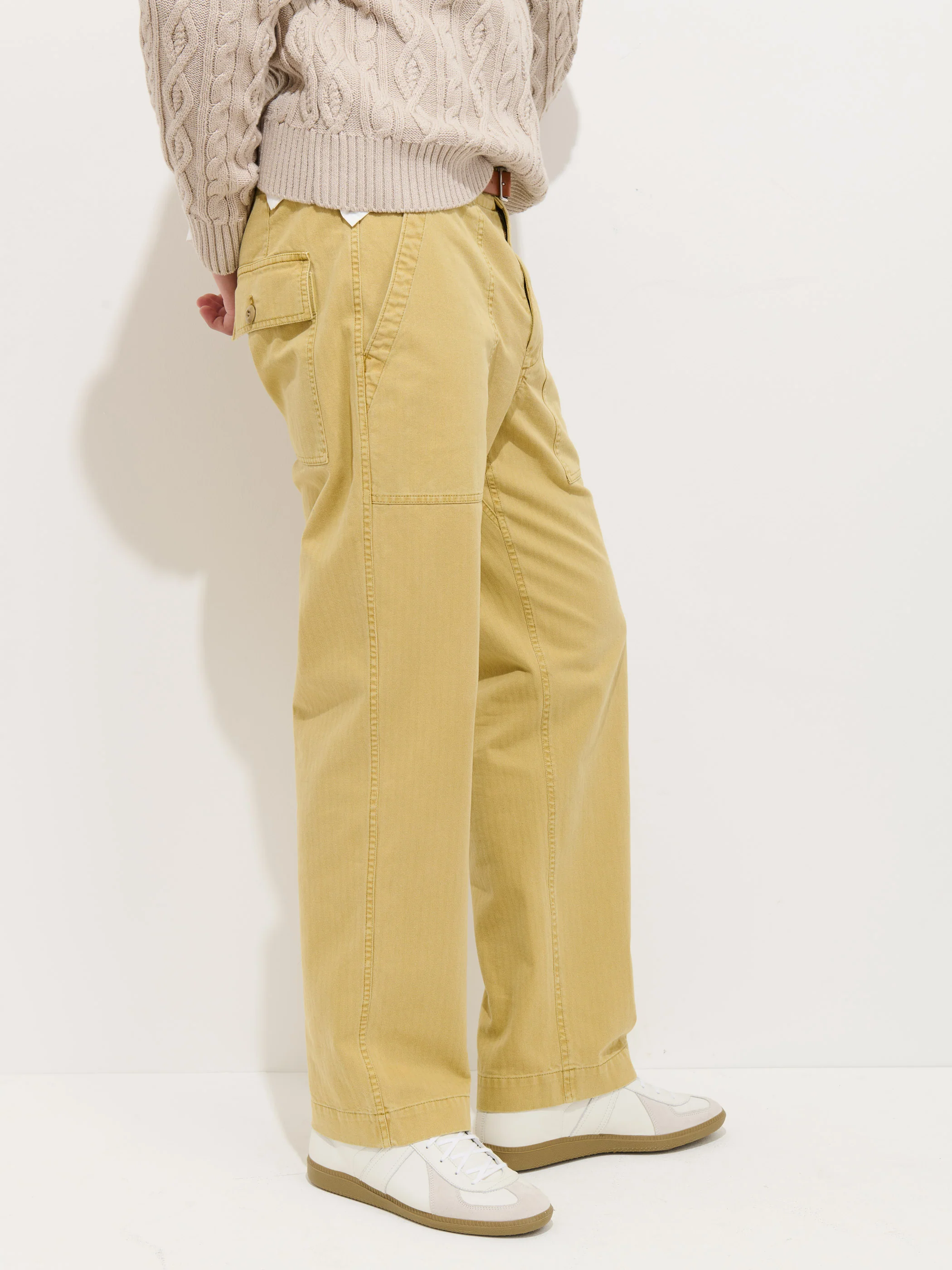 Field Pant In Herringbone - Image 5