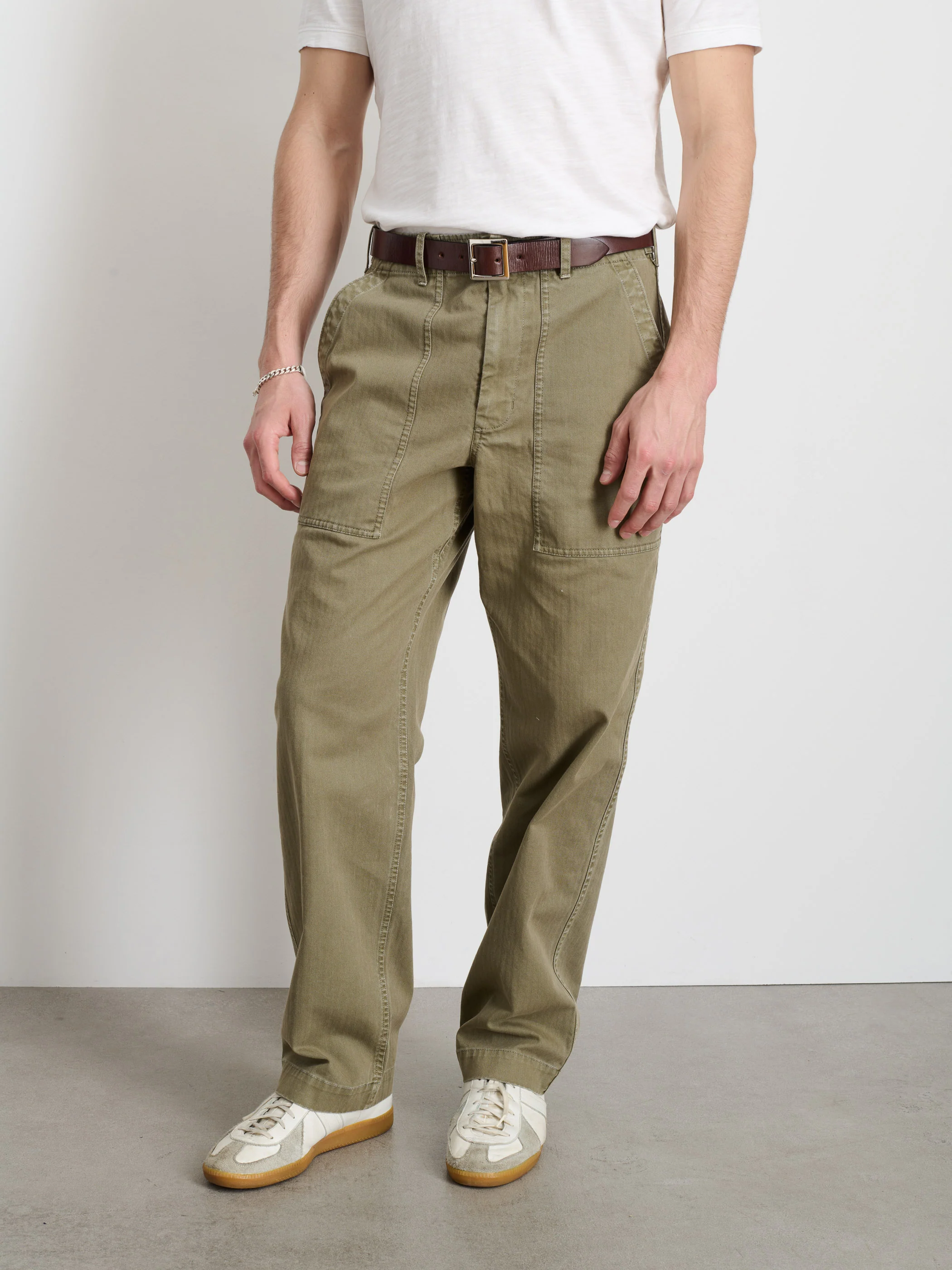 Field Pant In Herringbone - Image 3