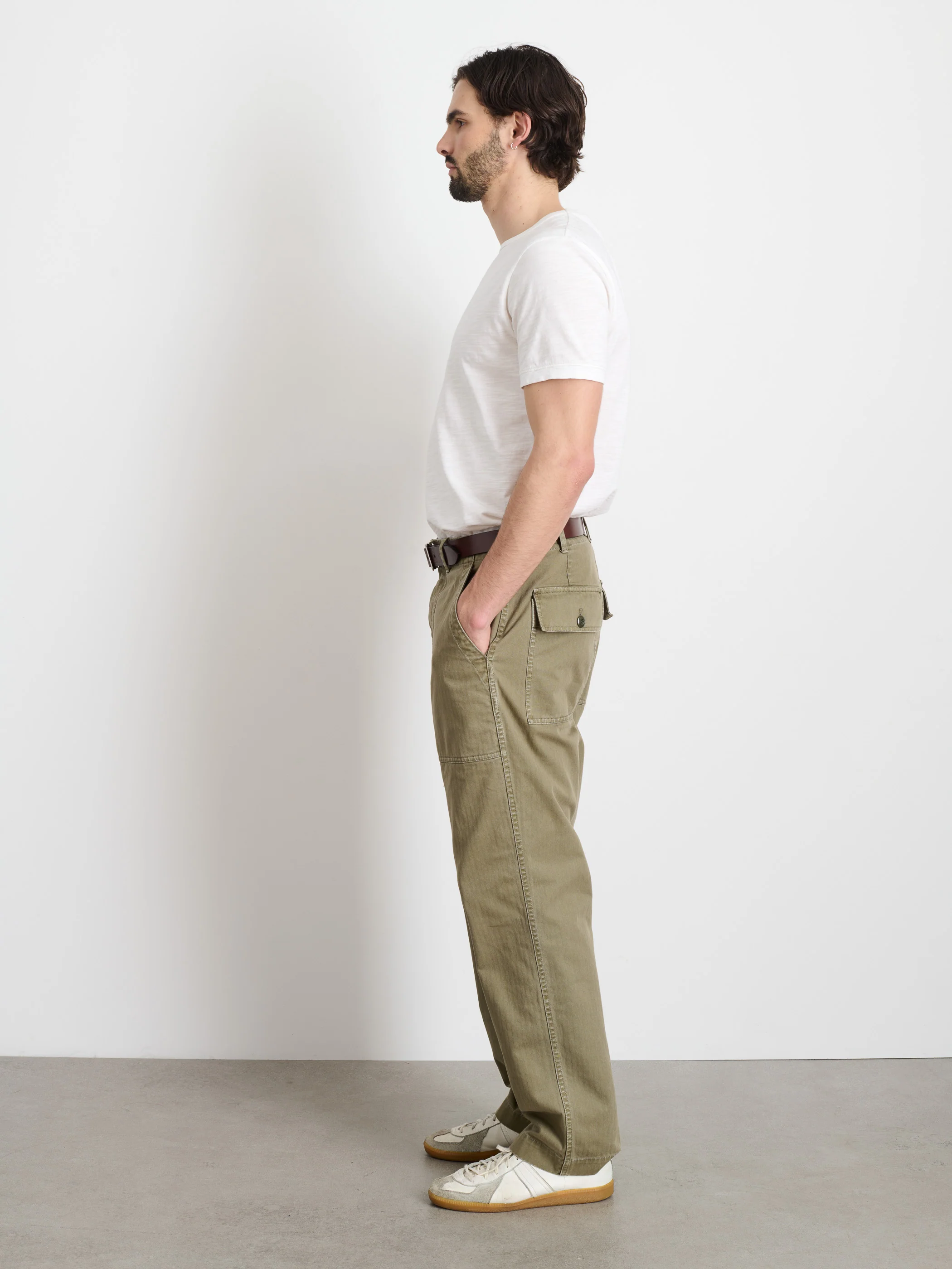 Field Pant In Herringbone - Image 6