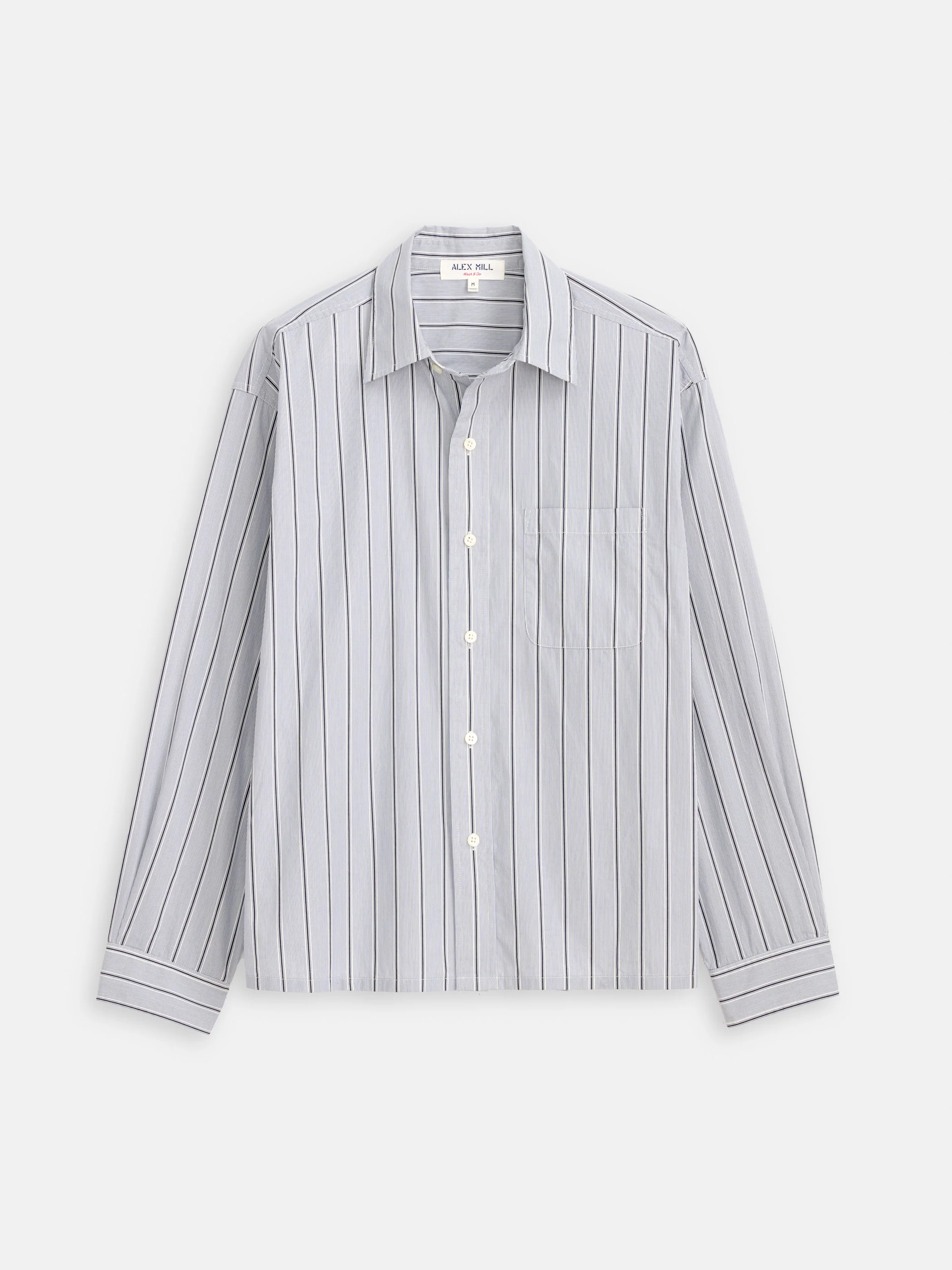 Franklin Striped Shirt In Cotton Poplin - Image 3
