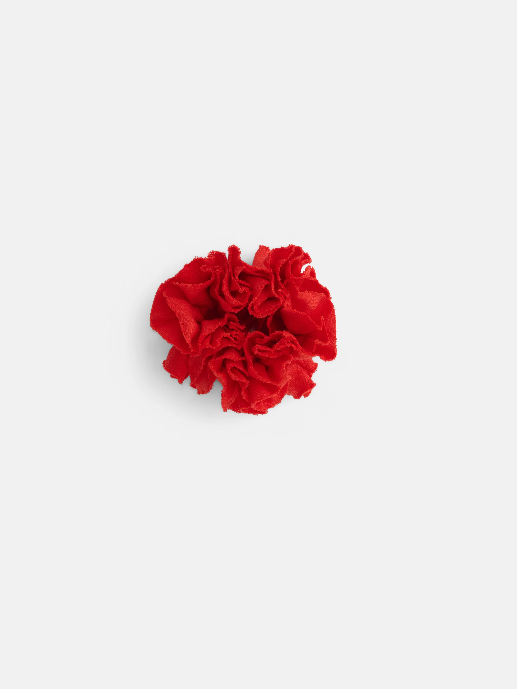 Frisée Hair Scrunchie In Linen