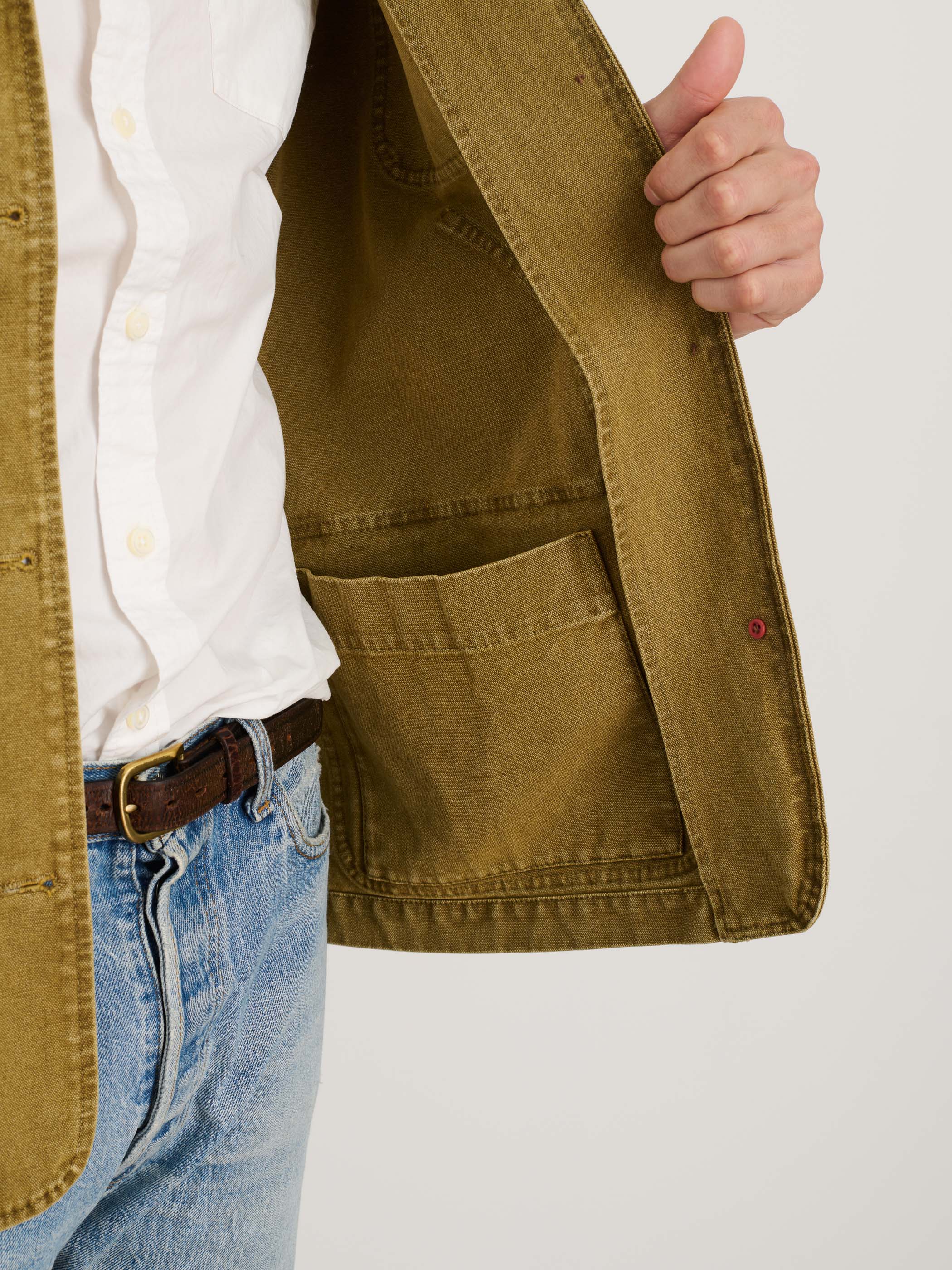 Frontier Jacket In Canvas - Image 6