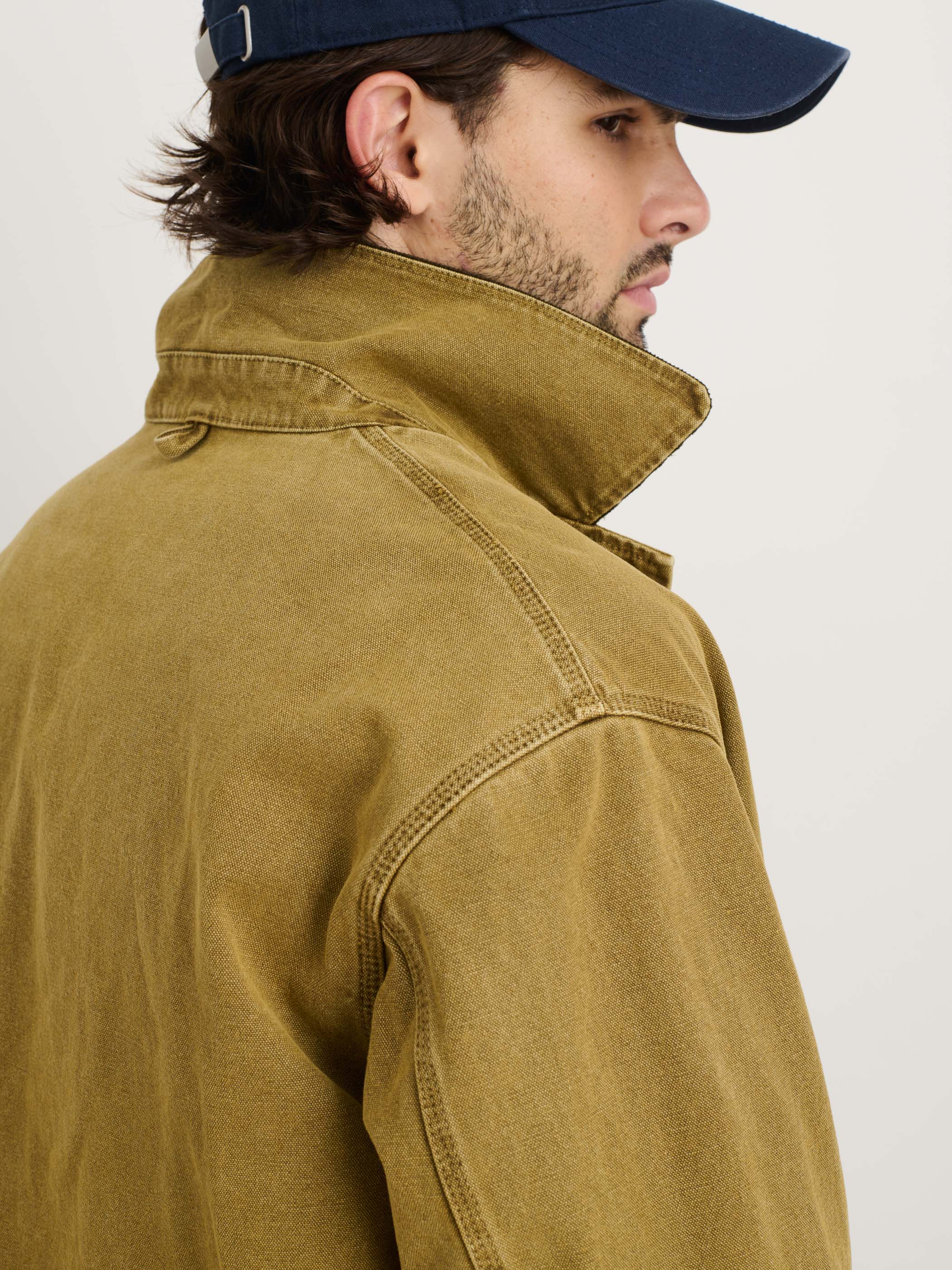 Frontier Jacket In Canvas - Image 7