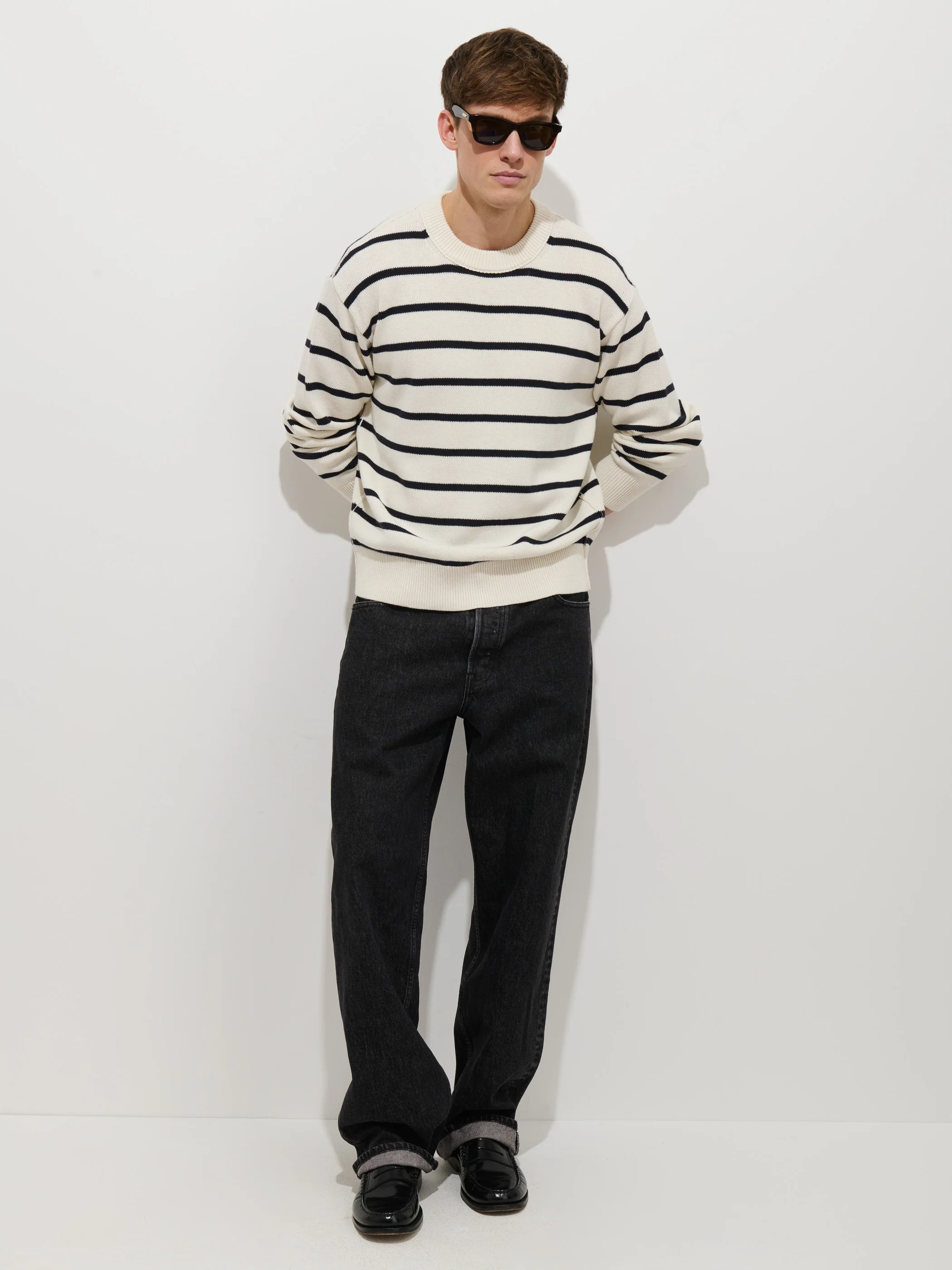 Gabriel Pullover In Cotton Linen - Image 4